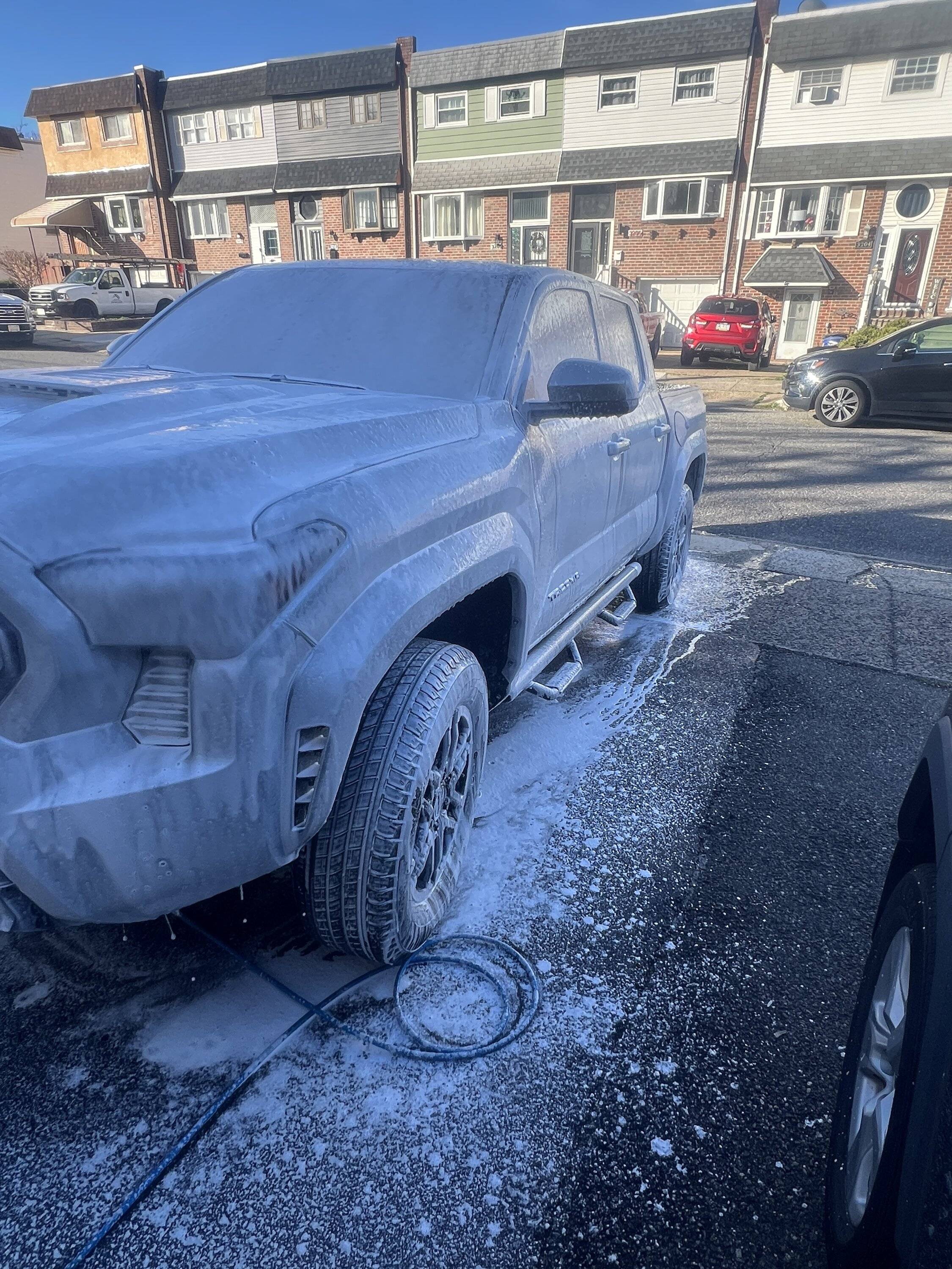 2024 Tacoma Rough Country nerf step rails installed + 15% tint all around IMG_5732