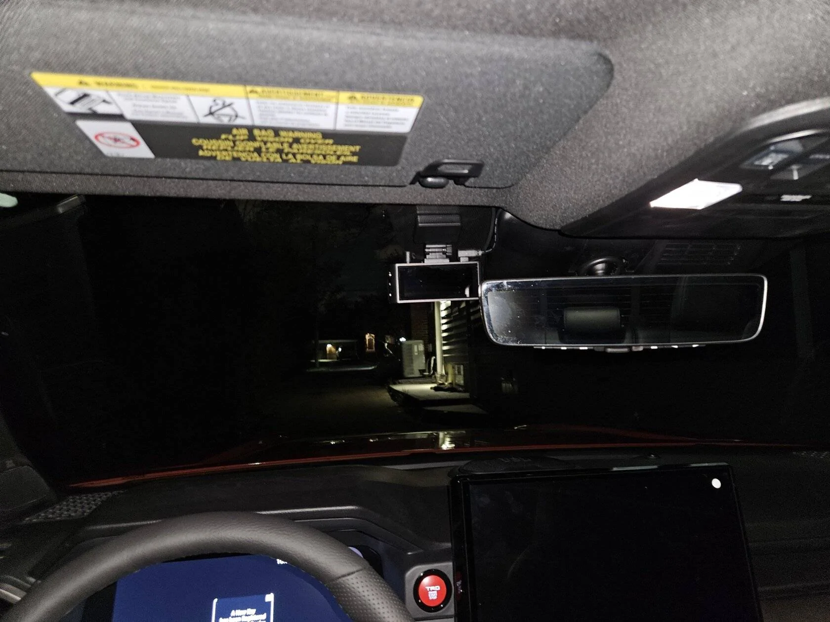2024 Tacoma Dash Cam Solutions for 2024 Tacoma 20240412_225205