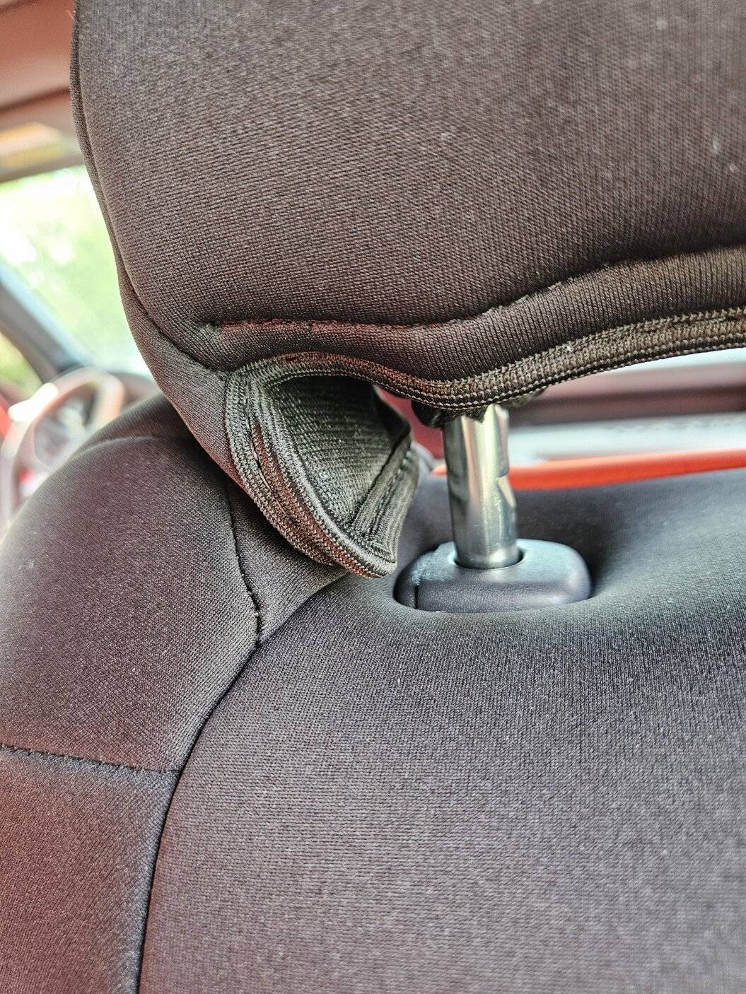 2024 Tacoma Coverking custom neoprene seat cover review 20240419_180156