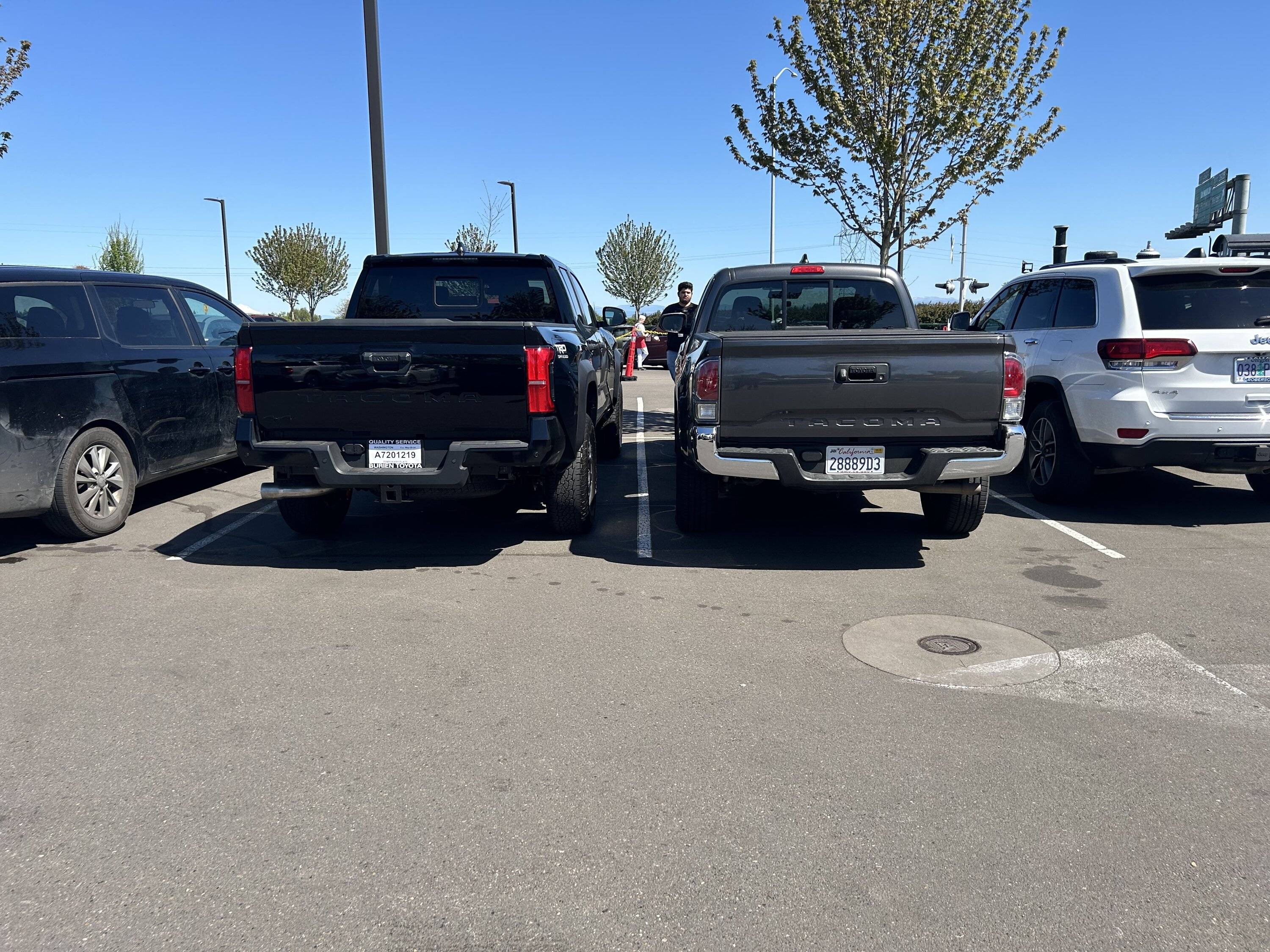 2024 Tacoma Side by Side Comparison: 4th Gen vs 3rd Gen Tacoma IMG_3599