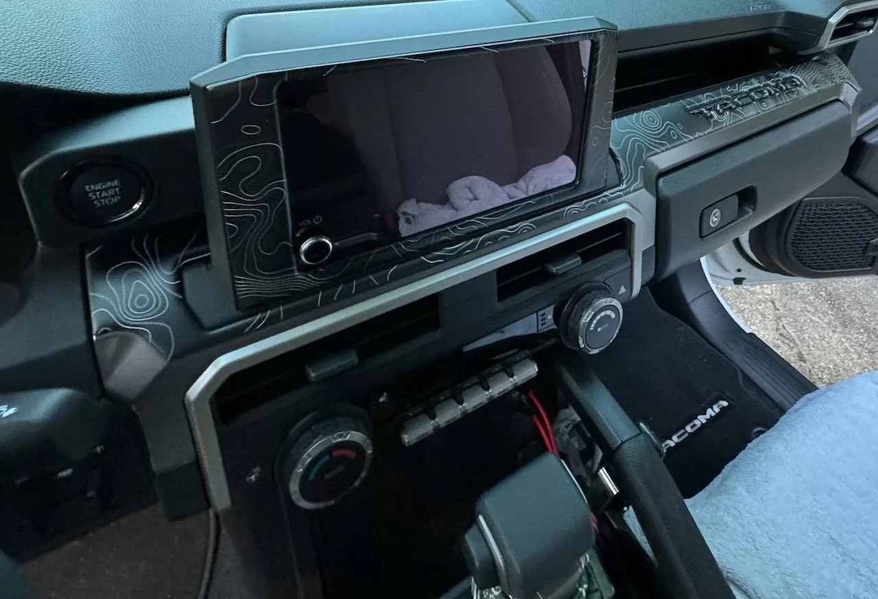 2024 Tacoma First round of TUFSKINZ trim installed! ScreenDon
