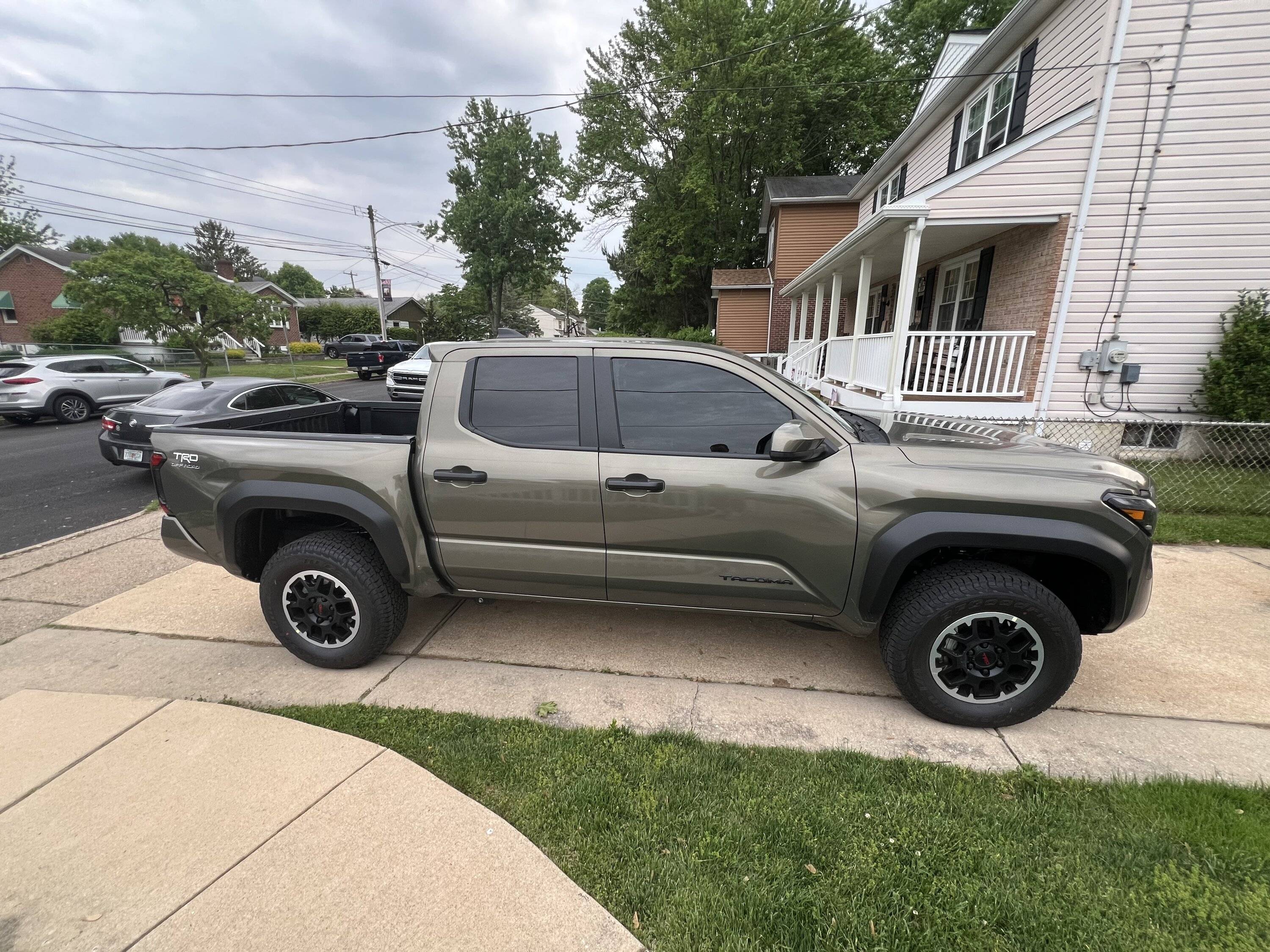 2024 Tacoma Bronze Oxide OR with XPEL Tint -- 15% front doors, 30% back doors, 15% back window IMG_4032