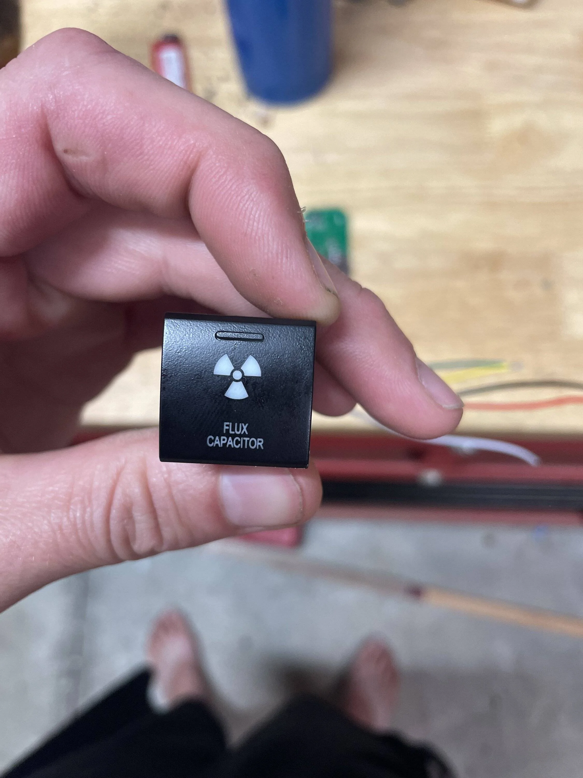 2024 Tacoma Garage door opener mod: installed as dash button (in 2024 Tacoma TRD Sport) IMG_7172