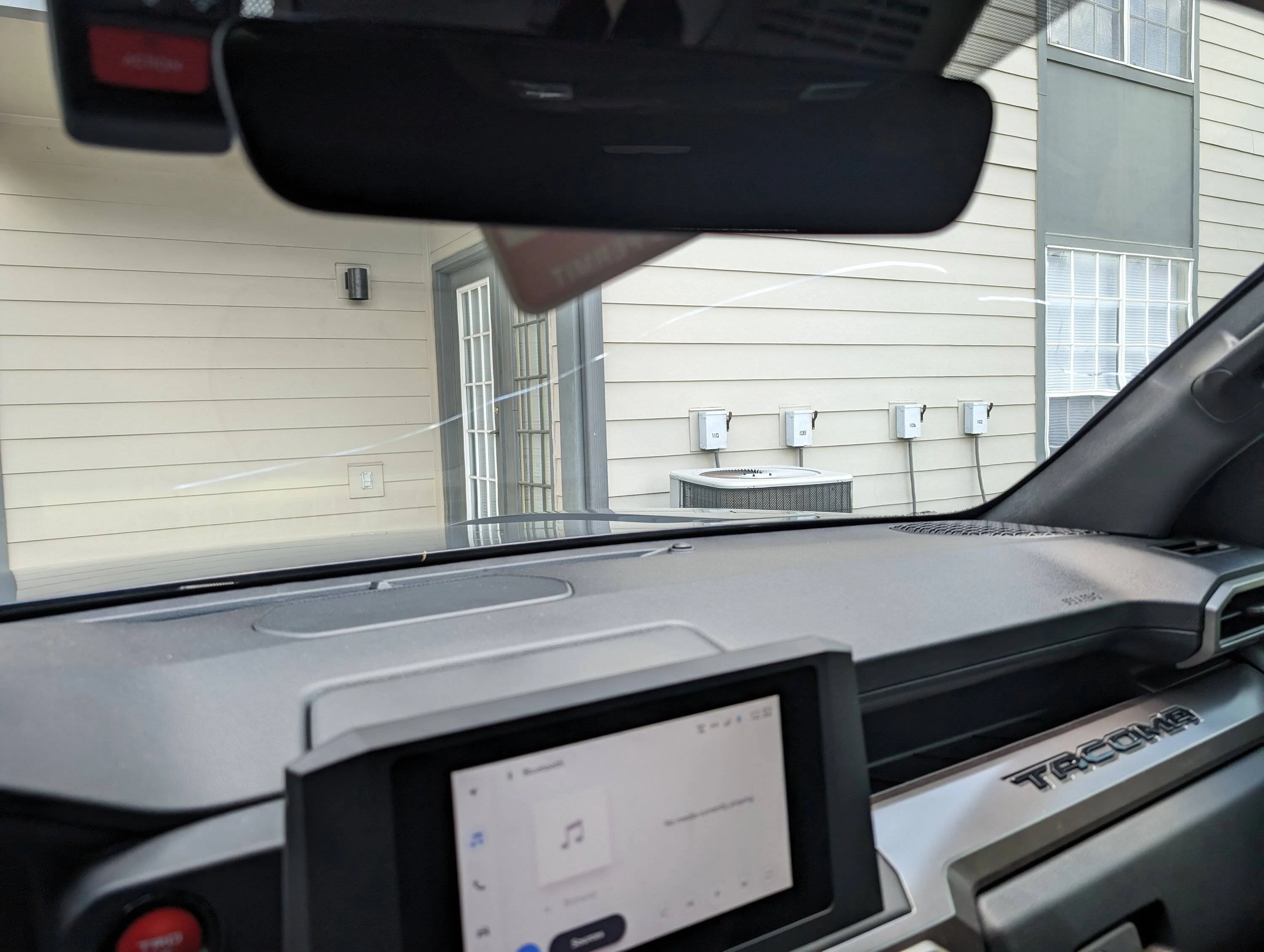 2024 Tacoma Yet another supply issue. Front windshield PXL_20240519_173215145.MP