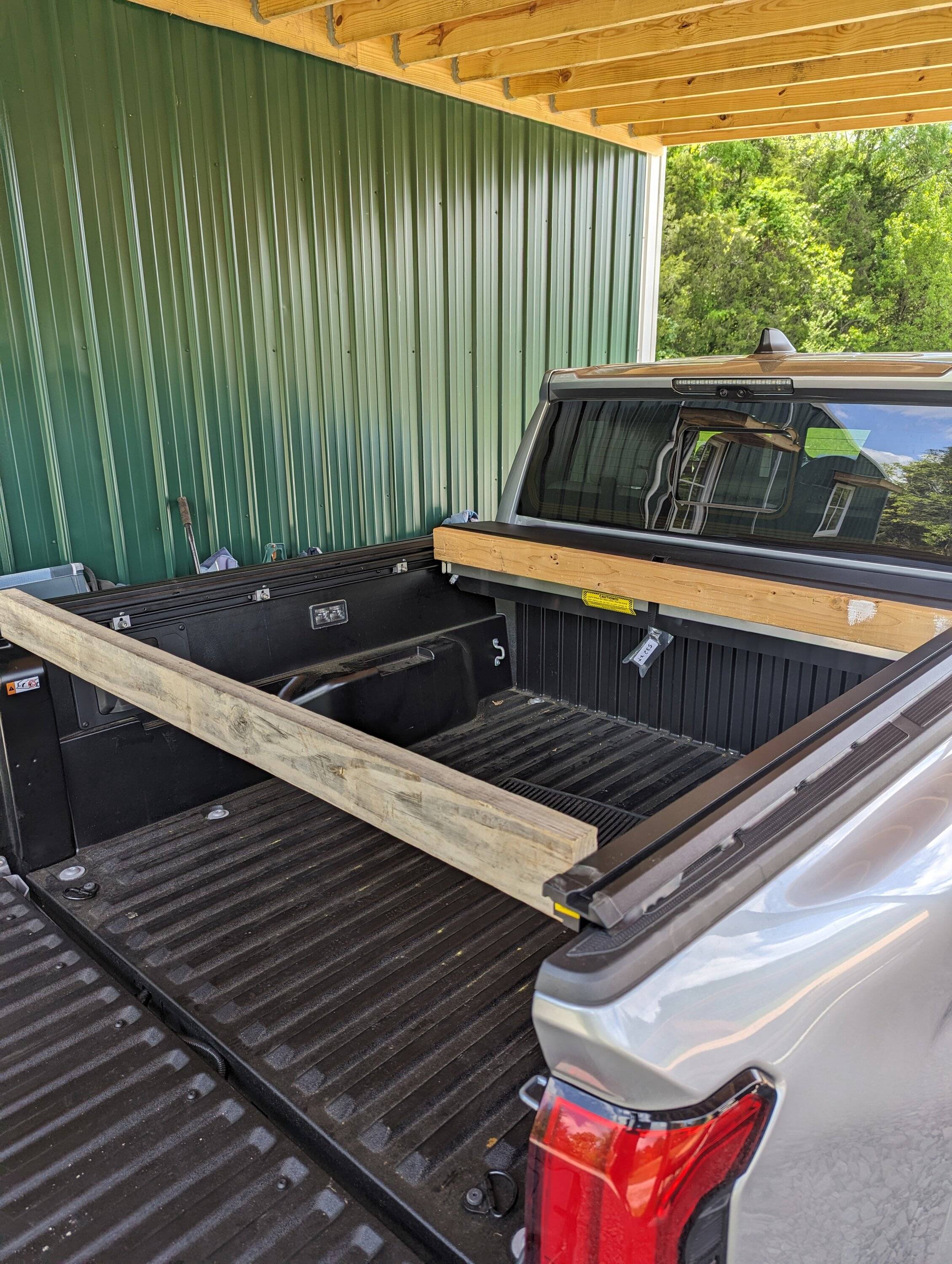 2024 Tacoma OEM Trifold Hard Tonneau Cover PT954-35240 installed on 2024 Tacoma 1000000690