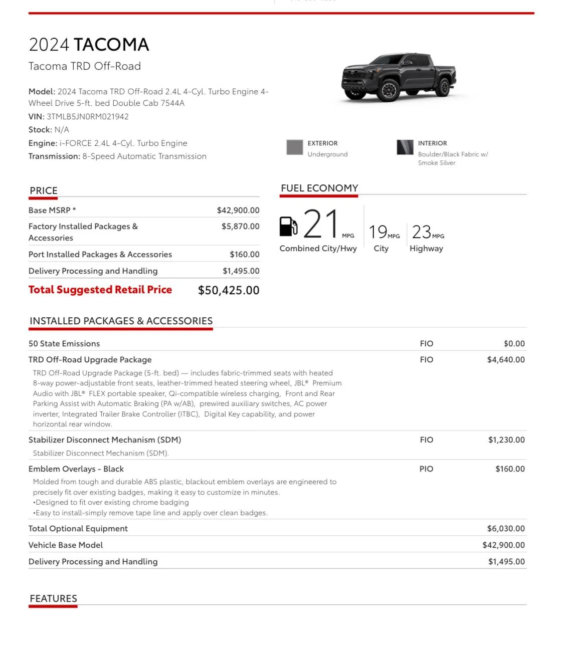 2024 Tacoma 2-3k under invoice! 2024 Tacomas! 💵 Purchase & Leasing IMG_5127