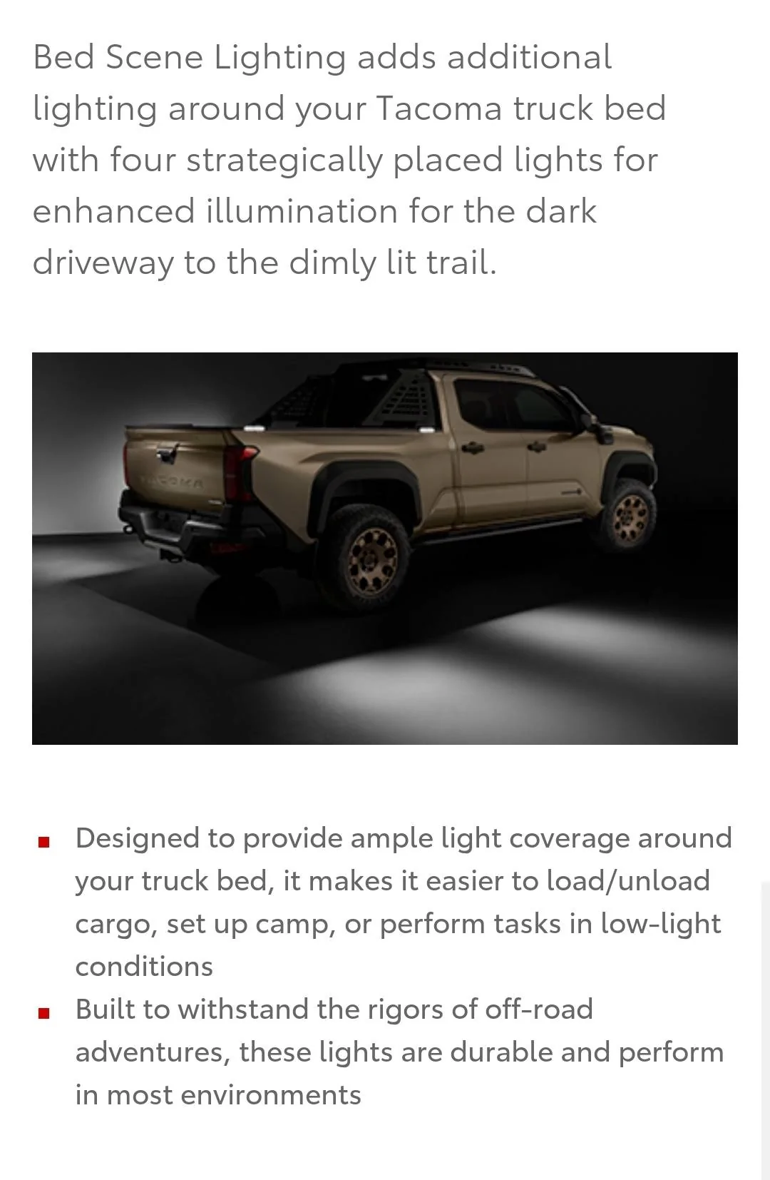 2024 Tacoma 2024 Tacoma Integrated Bed Scene Lighting Screenshot_20240605_123544_Chrom