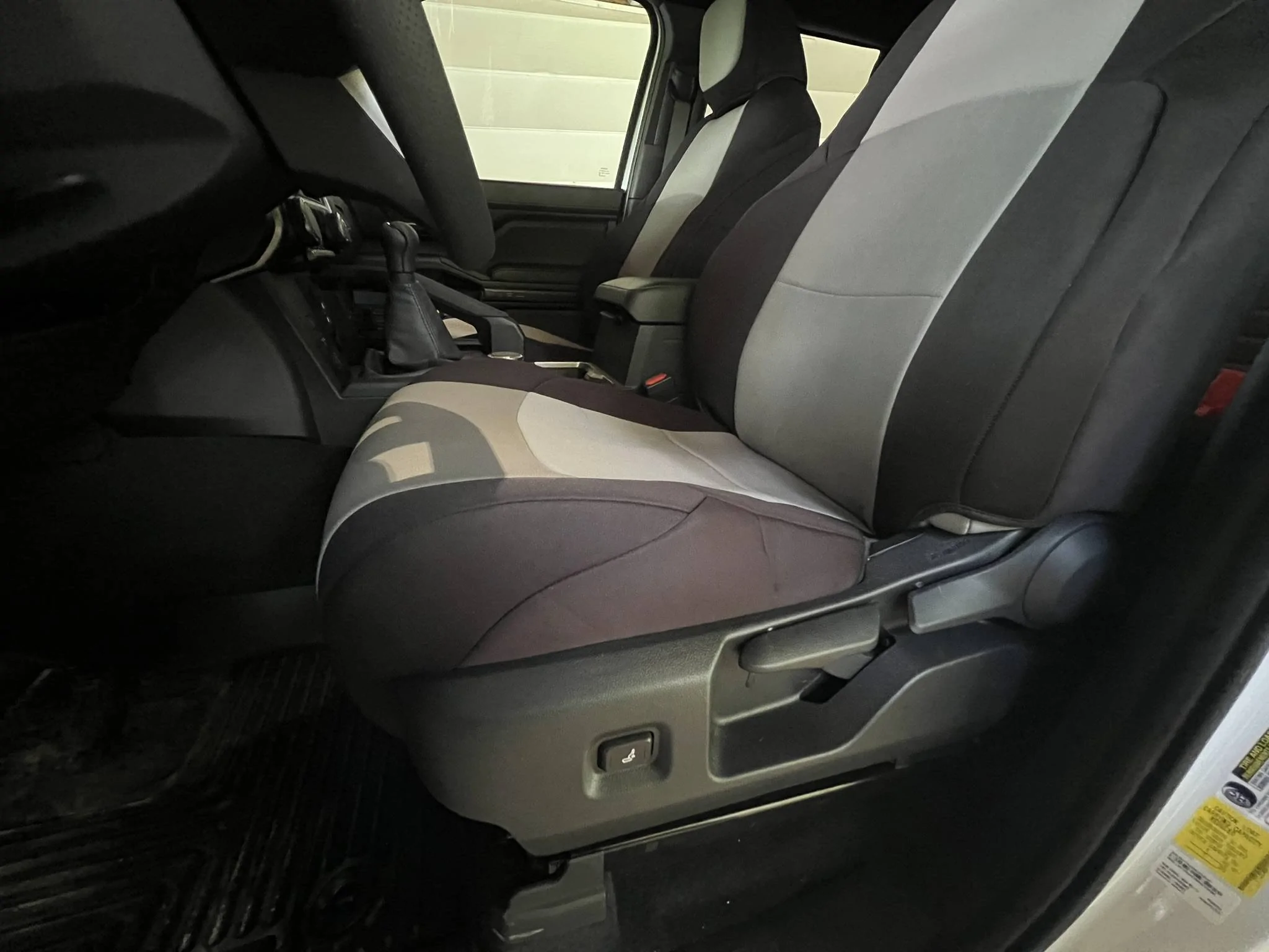 2024 Tacoma Coverking Neoprene seat cover installation questions IMG_2090