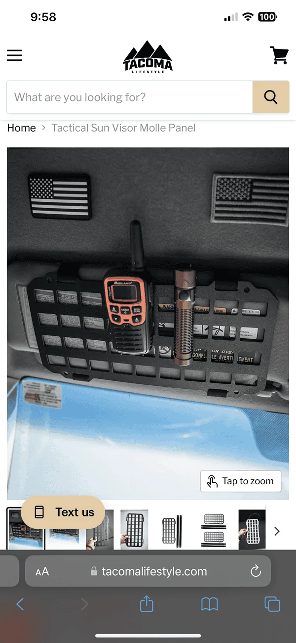 2024 Tacoma MOLLE panel mounts / holders?? IMG_4902