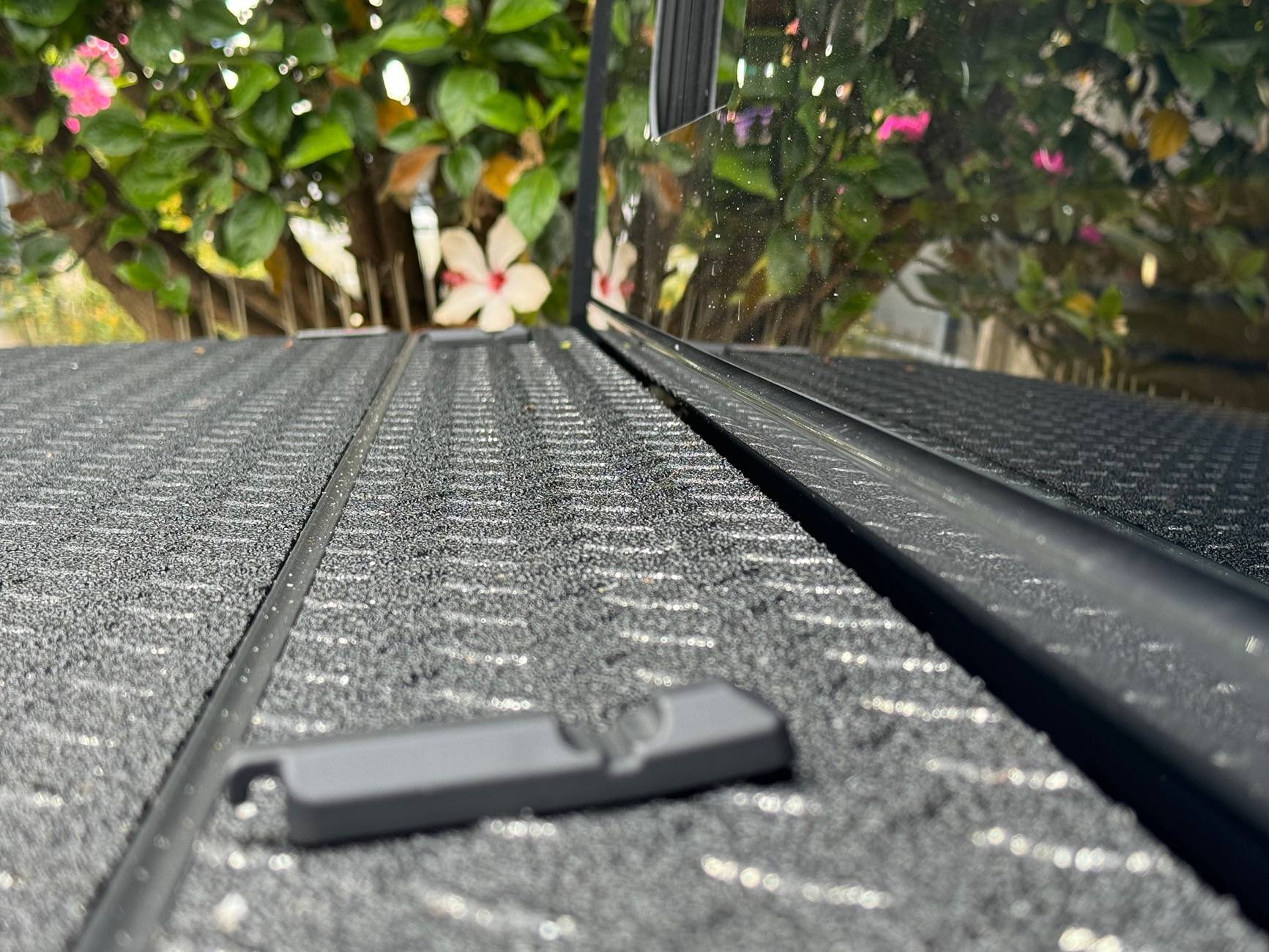 2024 Tacoma Lomax Pro Black Diamond Mist tonneau cover installed IMG_4214