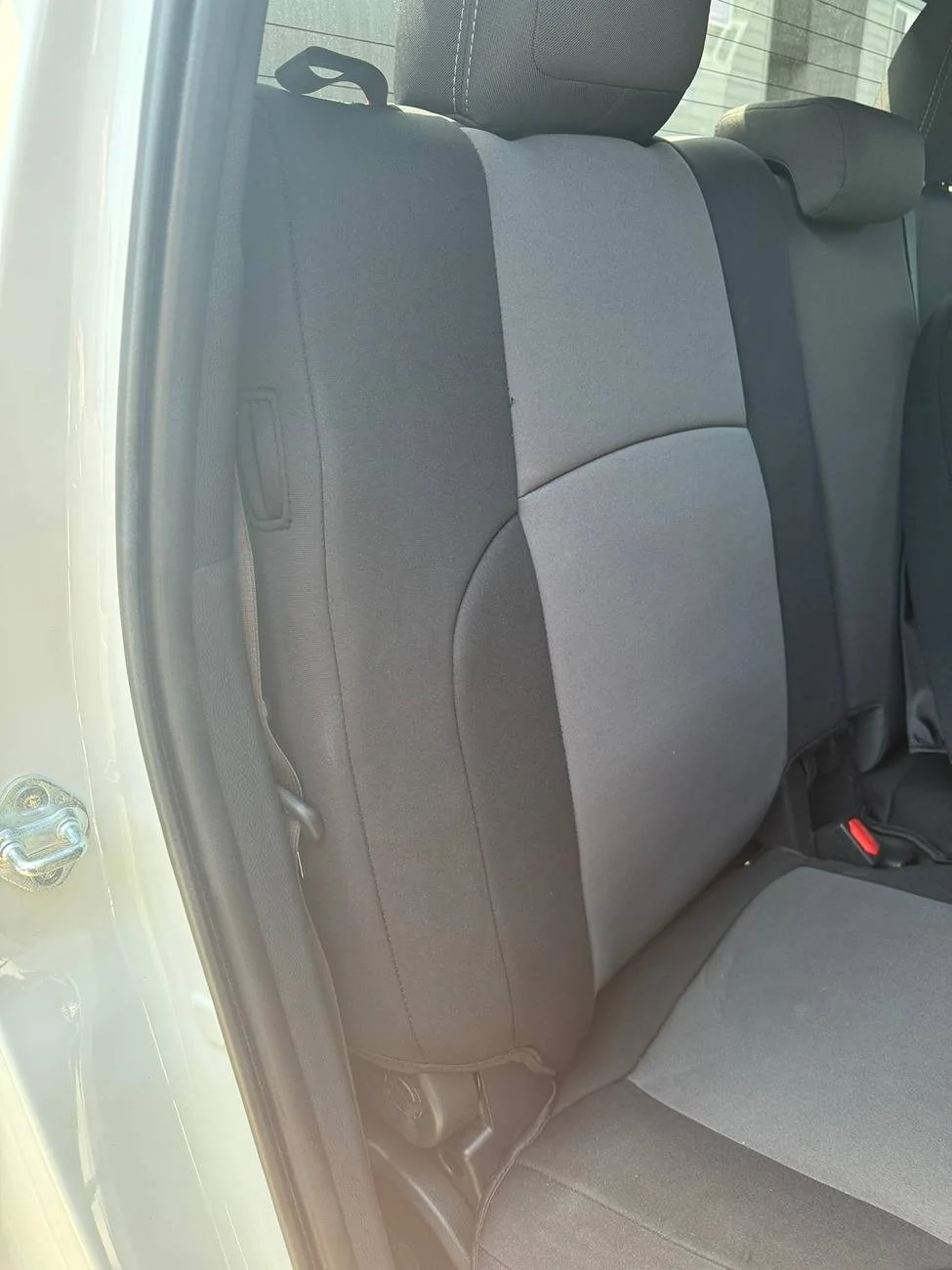 2024 Tacoma Coverking custom neoprene seat cover review IMG_1622