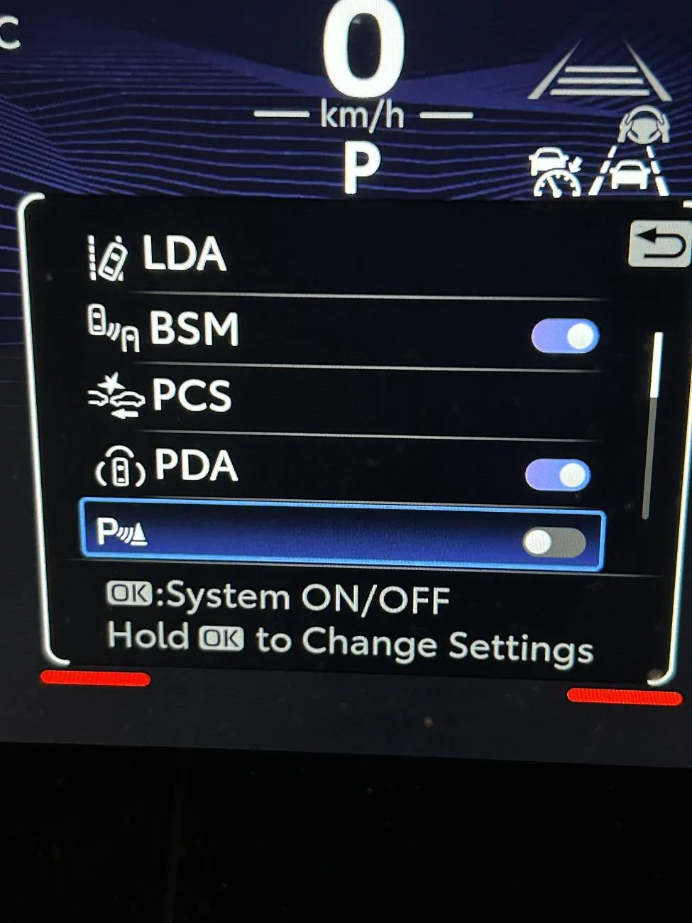 2024 Tacoma What is this “P” in the Multi-information display? IMG_8122