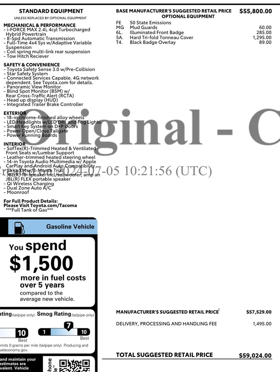 2024 Tacoma 2-3k under invoice! 2024 Tacomas! 💵 Purchase & Leasing IMG_2367