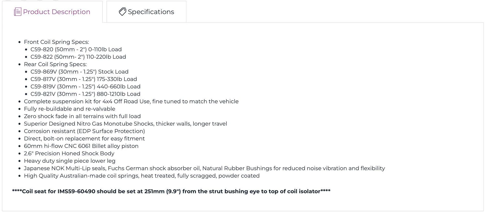 2024 Tacoma Dobinsons Coil Spring Rear Suspension Upgrade (C59-819V) Installed on 2024 TRD Off-Road Longbed 1726786343817-6t