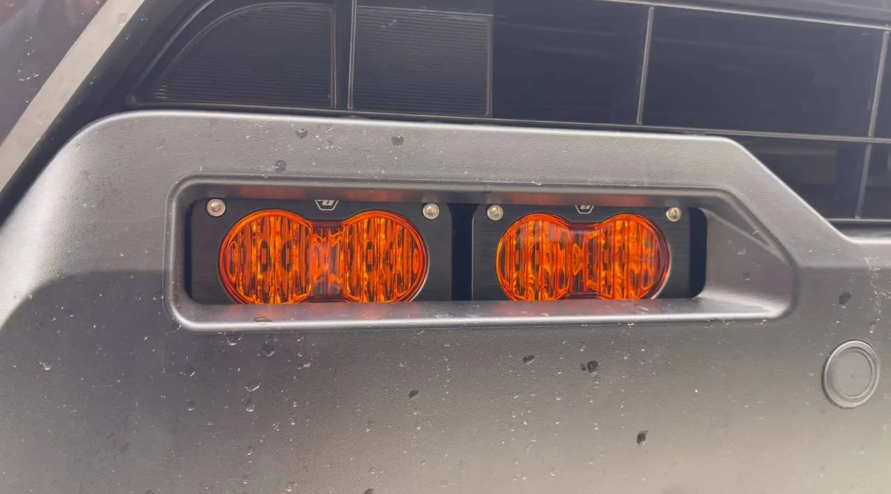 2024 Tacoma Installed Heretic light bar, Baja fog lights & Raptor lights in 2024 Tacoma TRD Pro grill IMG_6046