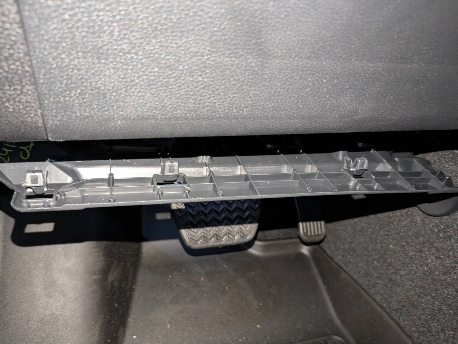 2024 Tacoma DIY: How to access the back of the driver's switch panel (trim removal steps) 2024-10-03 13.57.15