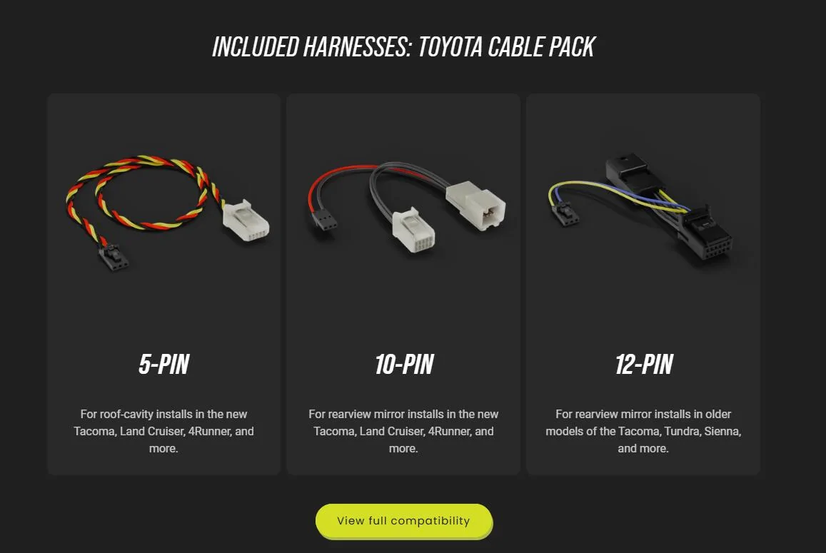 2024 Tacoma Dongar PRO (Parking Mode Dash Cam Adapter) Development Updates 1730452531131-g0