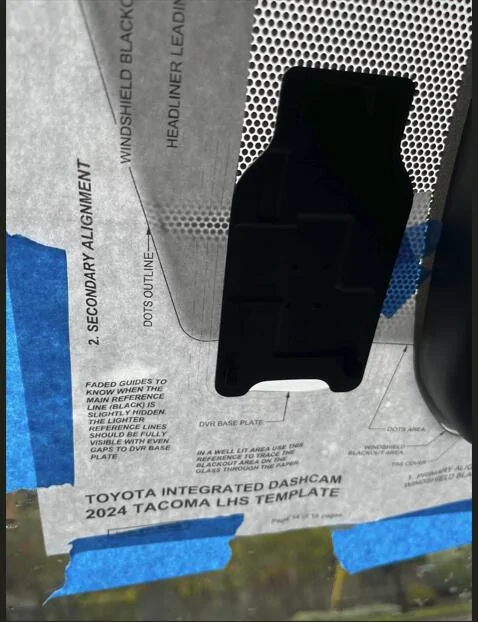 2024 Tacoma OEM Dashcam install and review (DIY writeup instructions & photos) 1730506226391-k7