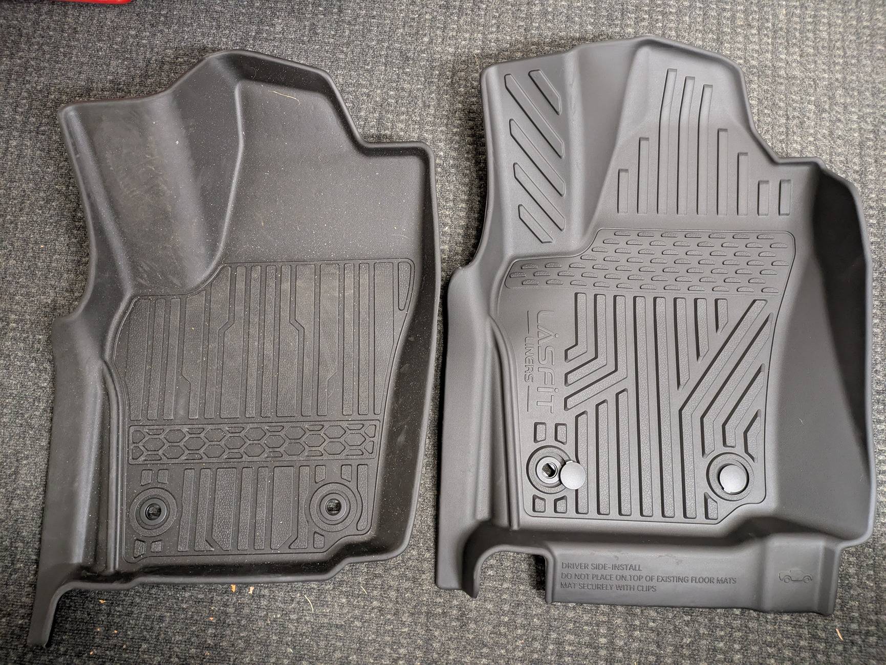 2024 Tacoma Floor Liners: TripleALiners vs. Lasfit 2024-11-17 16.43.48