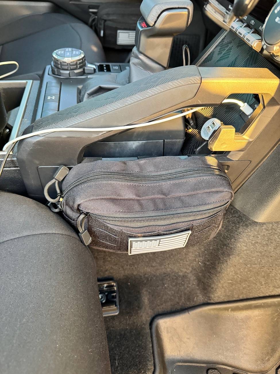 2024 Tacoma Amazon Molle Pouch for Tacoma Console IMG_2458