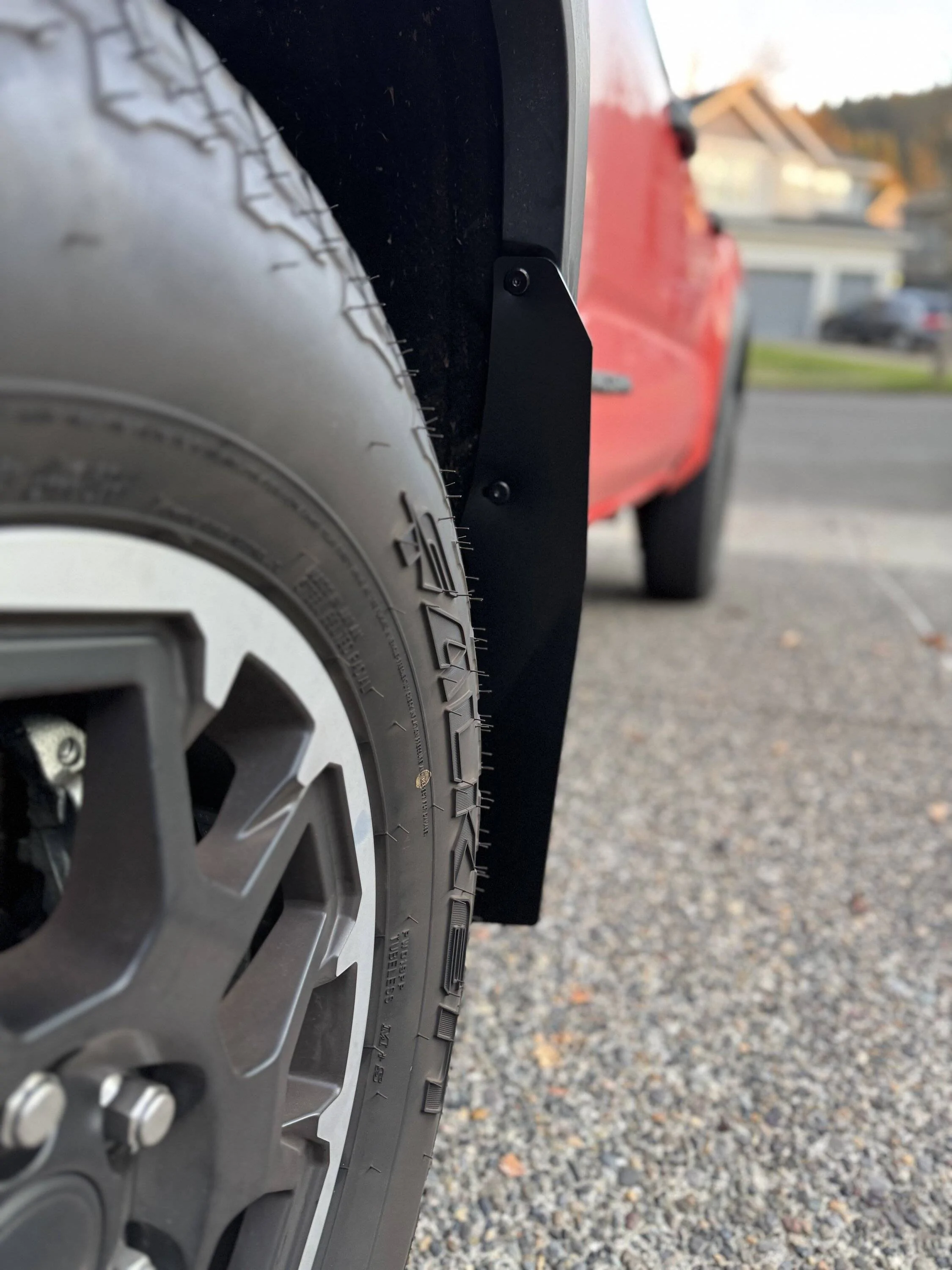 2024 Tacoma ARK Splash Guards: TriXPoly Mudflaps Installed IMG_8824