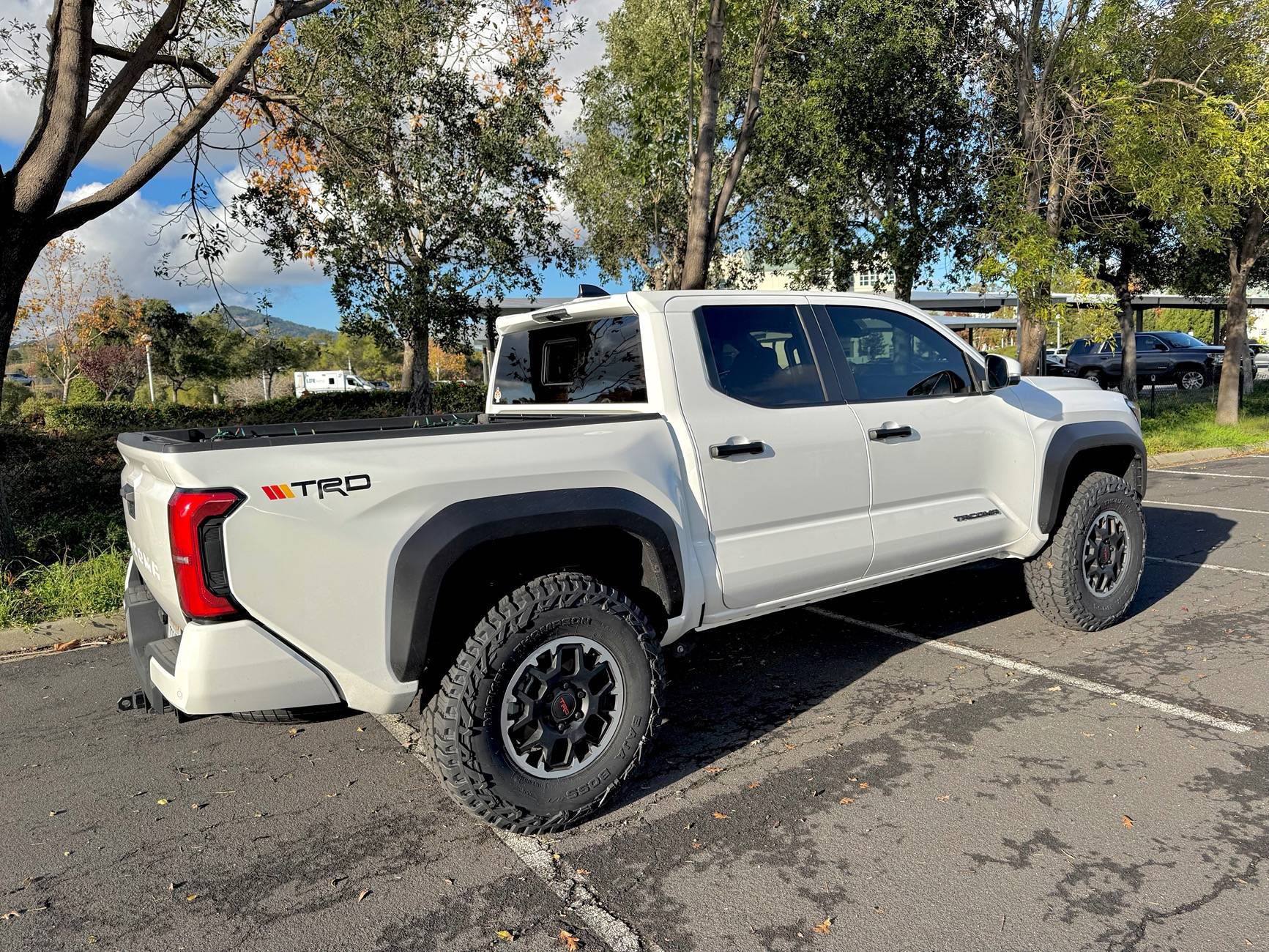 2024 Tacoma I Went Old School. Maybe not that old (custom bed decal) IMG_9525