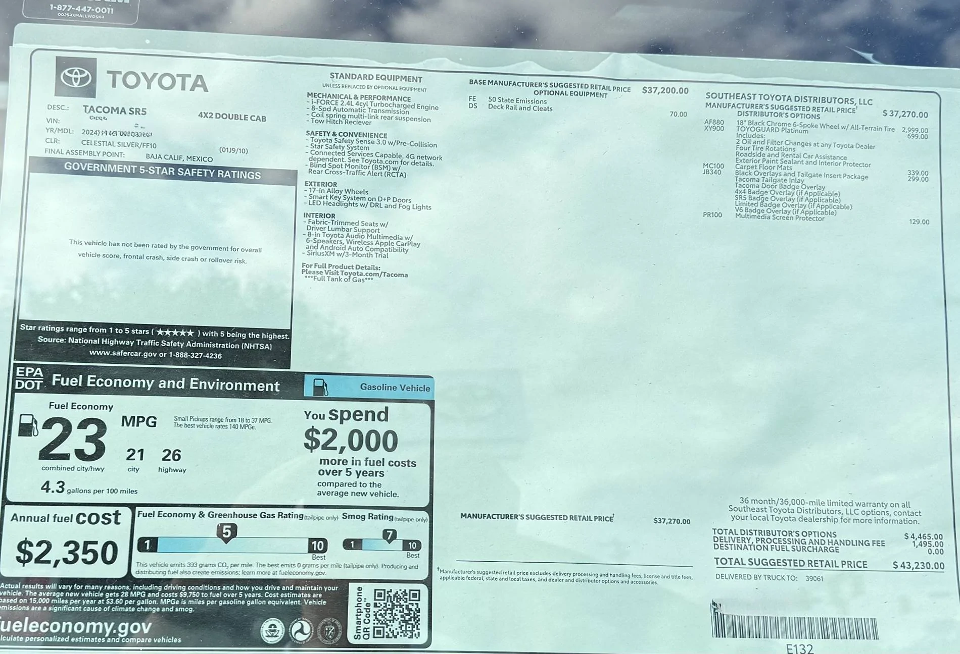 2024 Tacoma 2024 Toyota Tacoma sr5 what are y’all’s thought on this. these oem rims seem to be extremely rare. let me know what yall think how it looks thumbnail_Imag