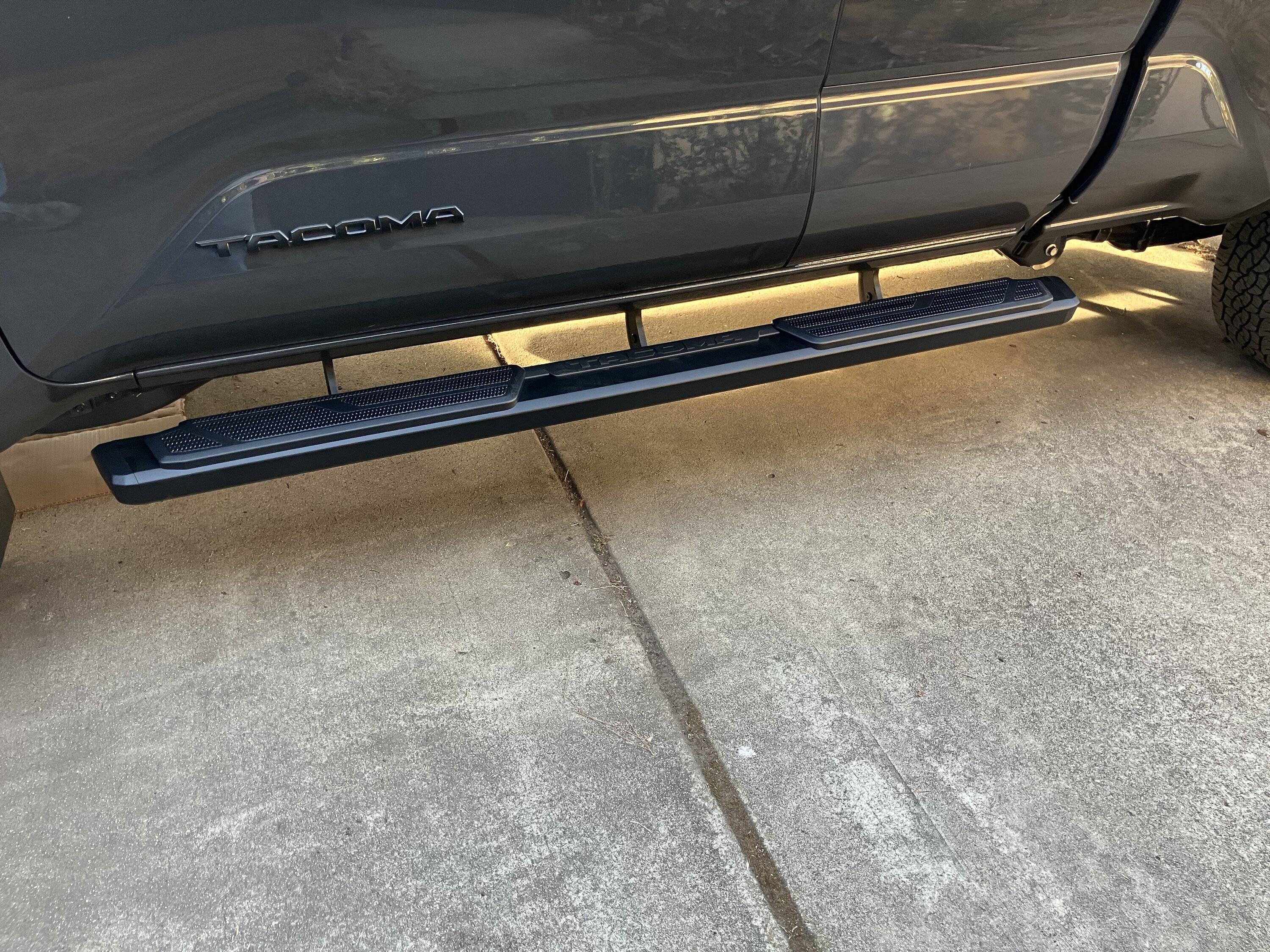 2024 Tacoma Installed OEM tube steps on Xtracab PreRunner tempImageR0HUxh