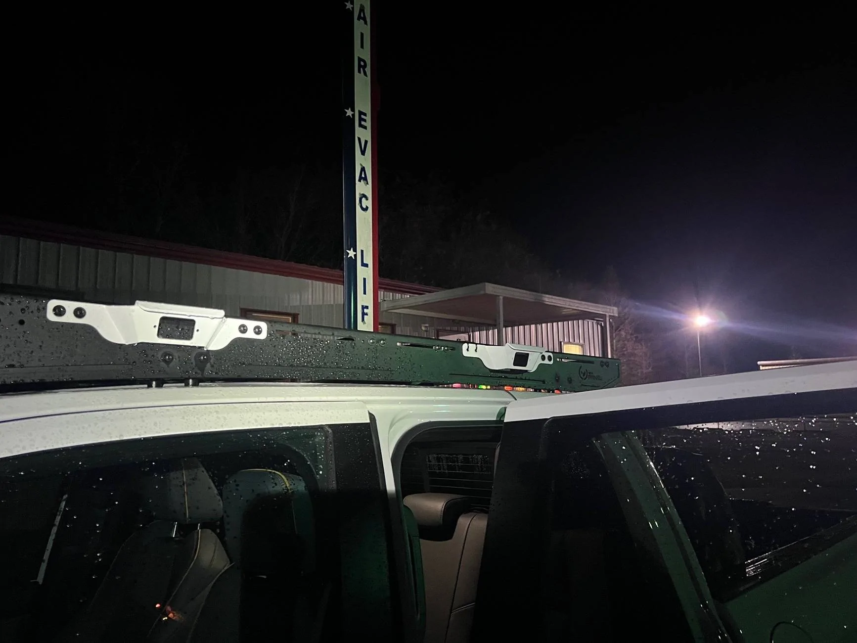 2024 Tacoma Starlink Mini mounted to Prinsu Roof Rack on my Trailhunter thumbnail_IMG_1619