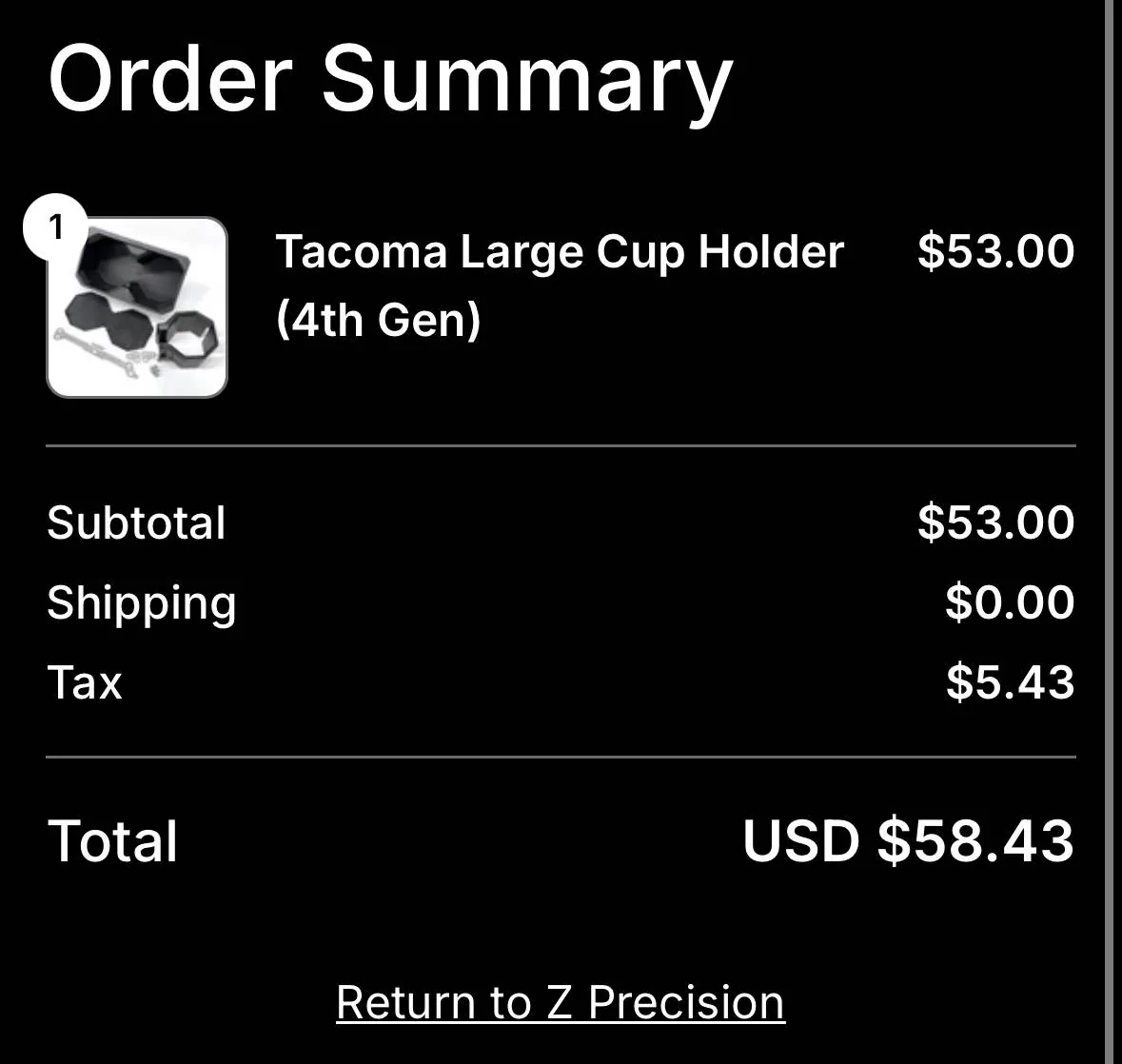 2024 Tacoma Anyone done this larger cup holder yet? IMG_7086