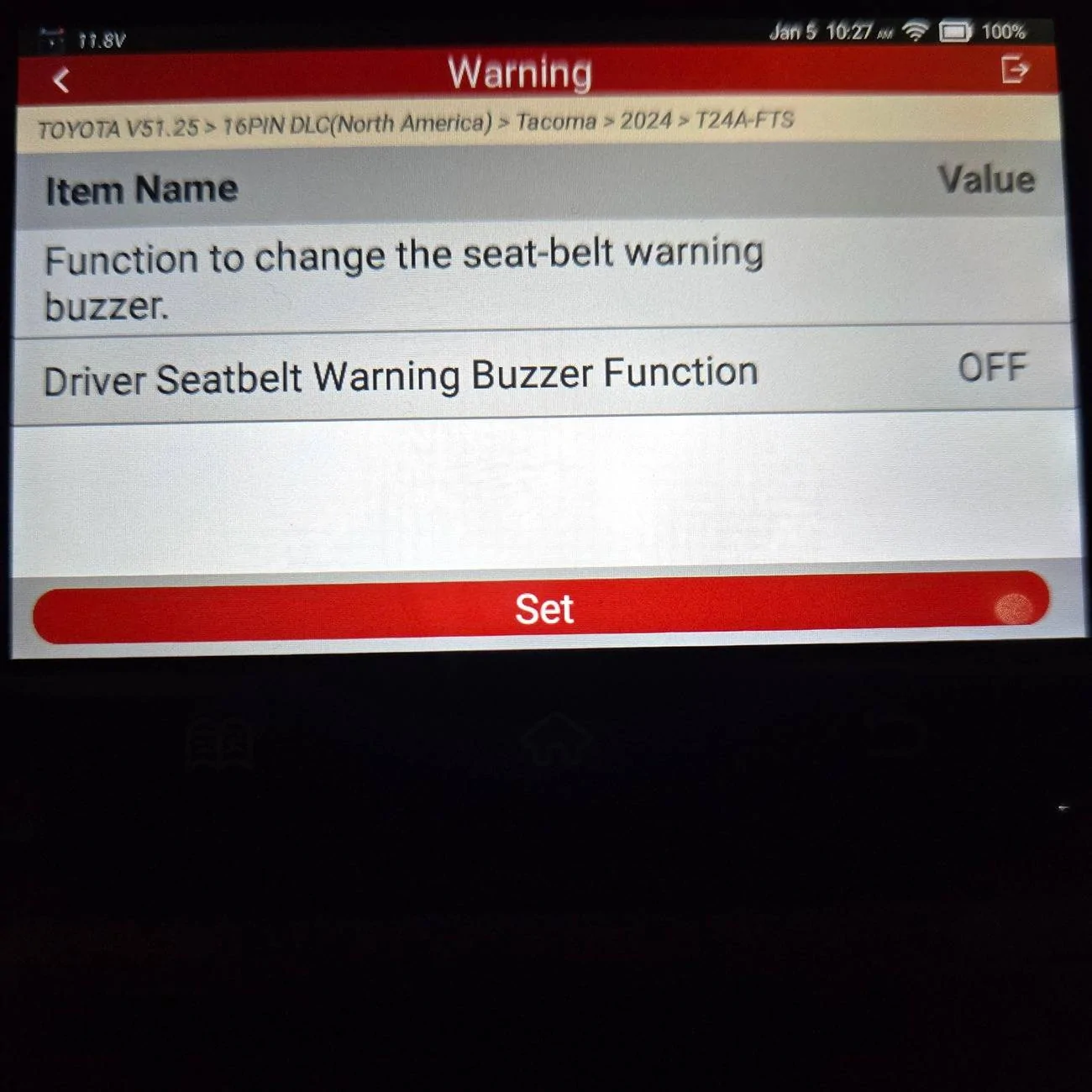 2024 Tacoma New Scan Tool Like Toyota Techstream and better than Carista 20250105_102737