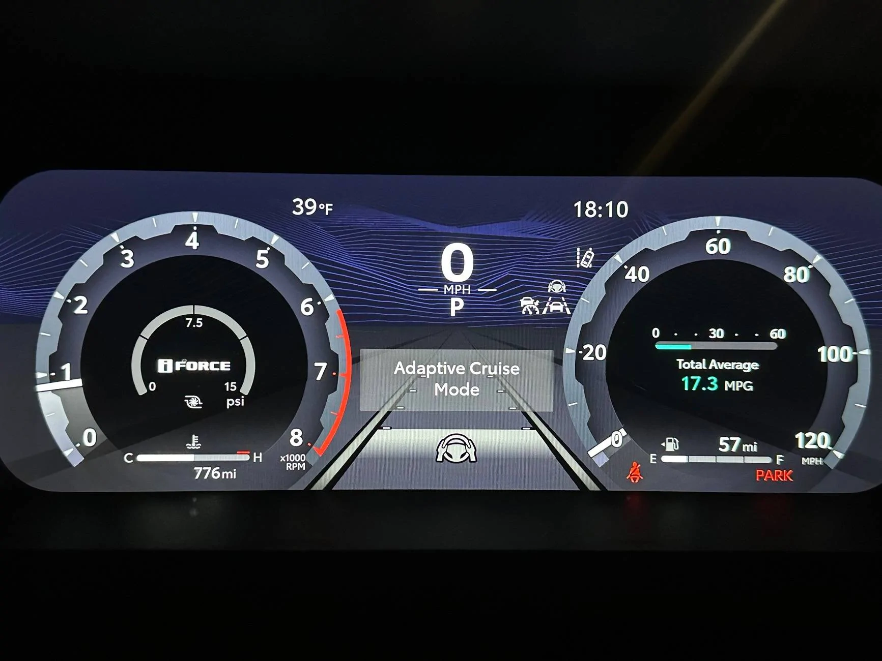 2024 Tacoma What's up with my MPG? TRD Sport 2024 IMG_3182