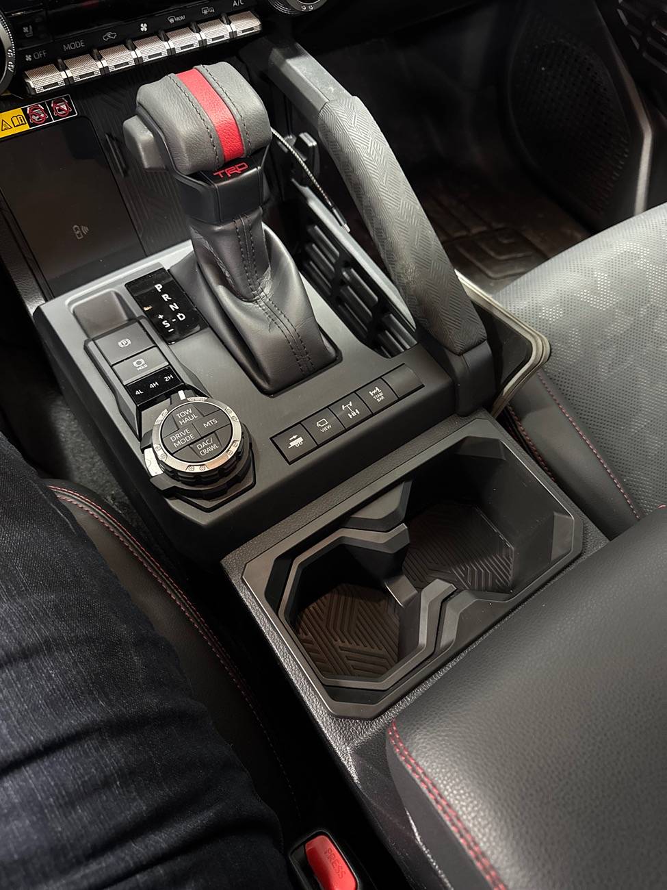 2024 Tacoma Anyone done this larger cup holder yet? IMG_4596