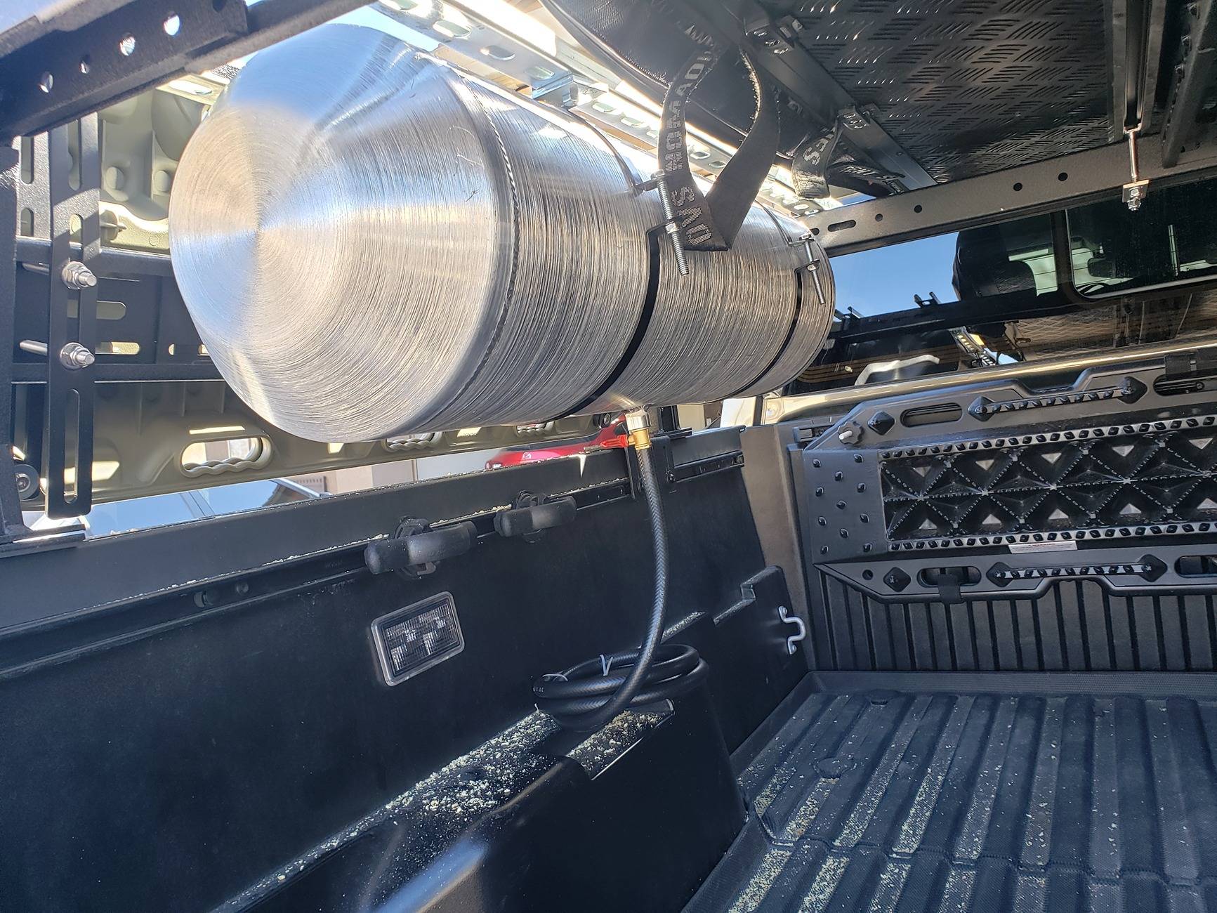2024 Tacoma Spare fuel tank option-why won't this work? 20250202_131431