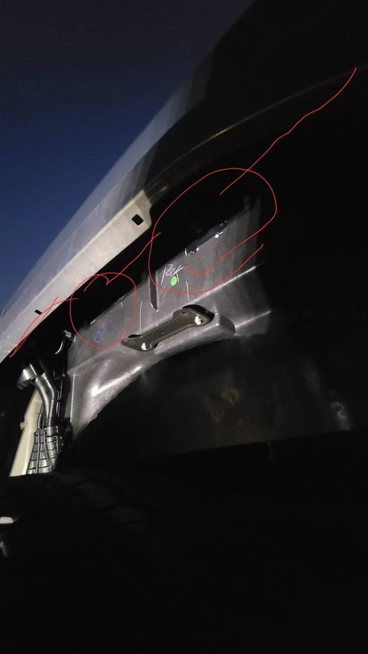 2024 Tacoma Help prepping/removing bedrail caps with scene lights 1000007143