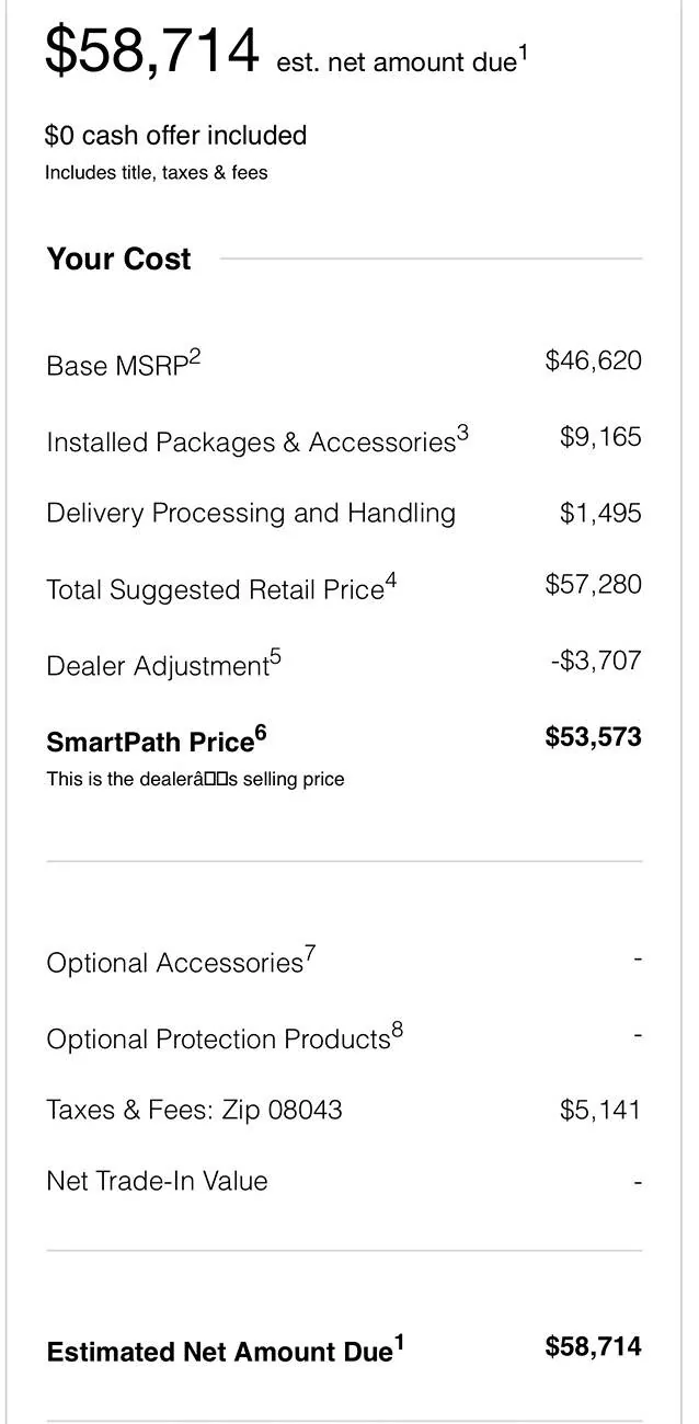 2024 Tacoma UPDATE 3/25 - Is this a good deal for a 2025 Tacoma TRD Off Road Hybrid with premium package? IMG_4550