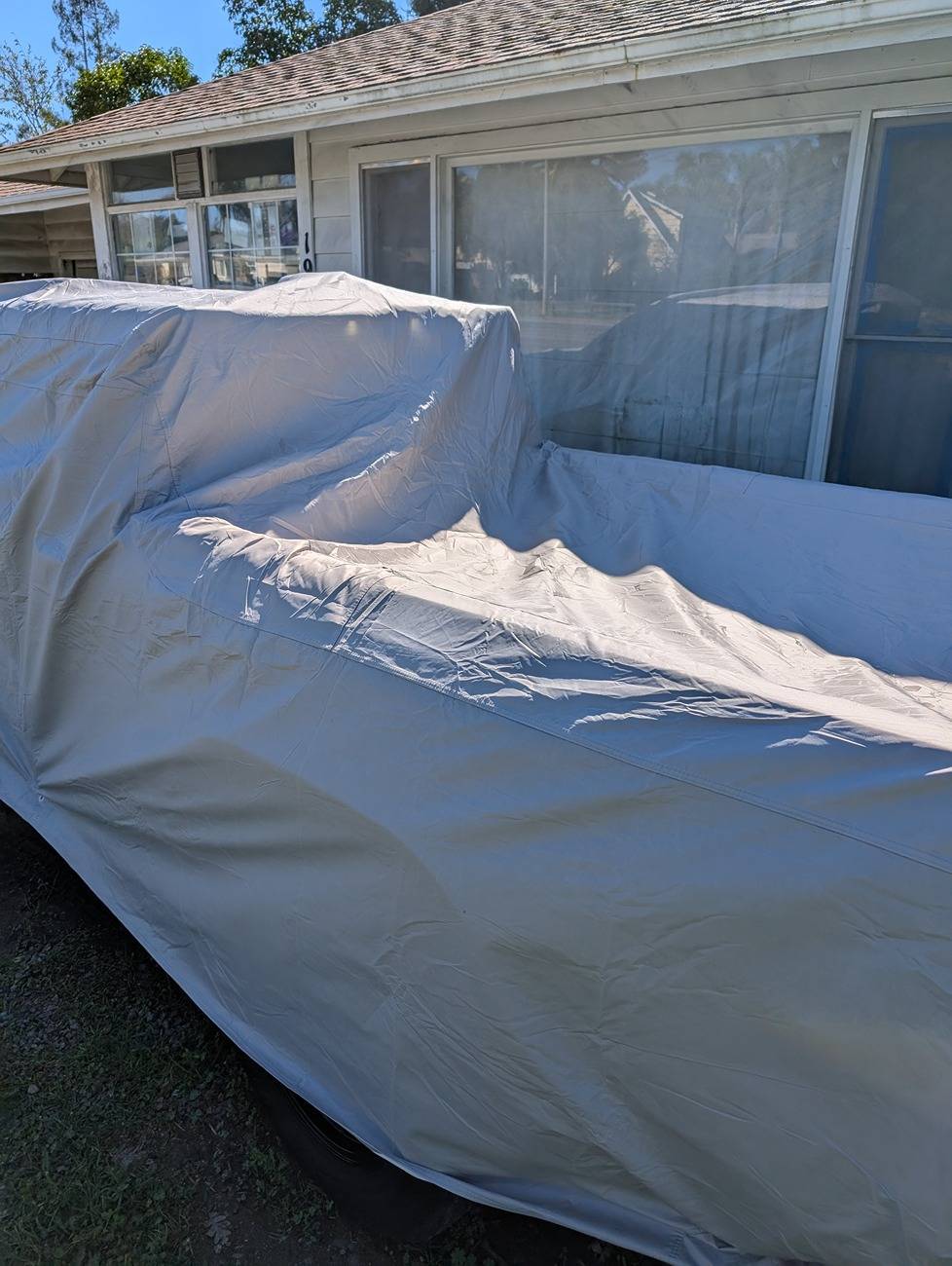 2024 Tacoma Sealskin Deluxe Truck Cover in gray PXL_20250226_204229963