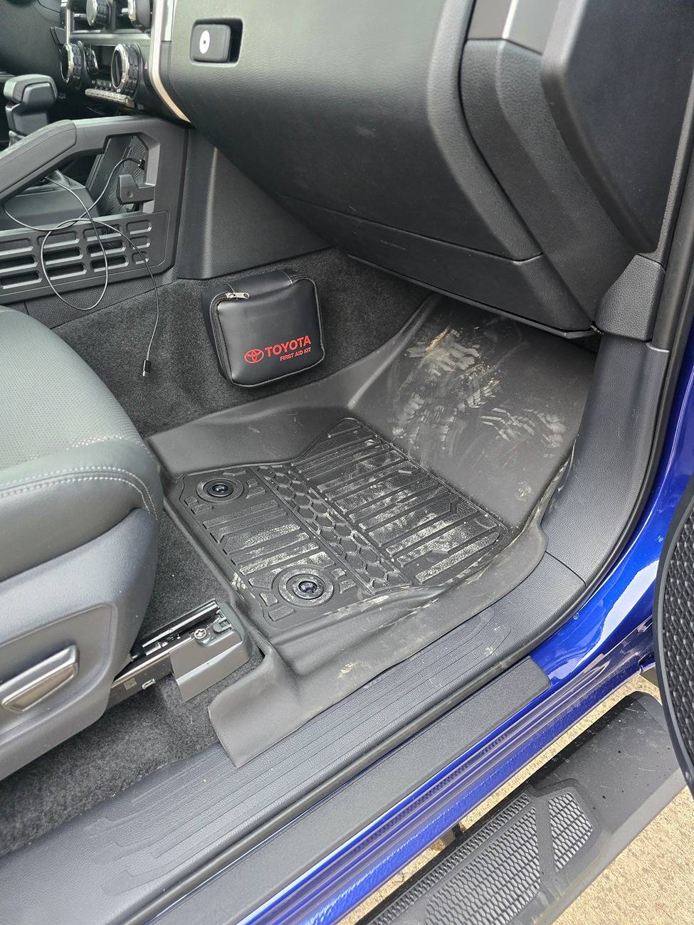 2024 Tacoma TripleAliners new all weather floor mats for the hybrid 20250227_091825