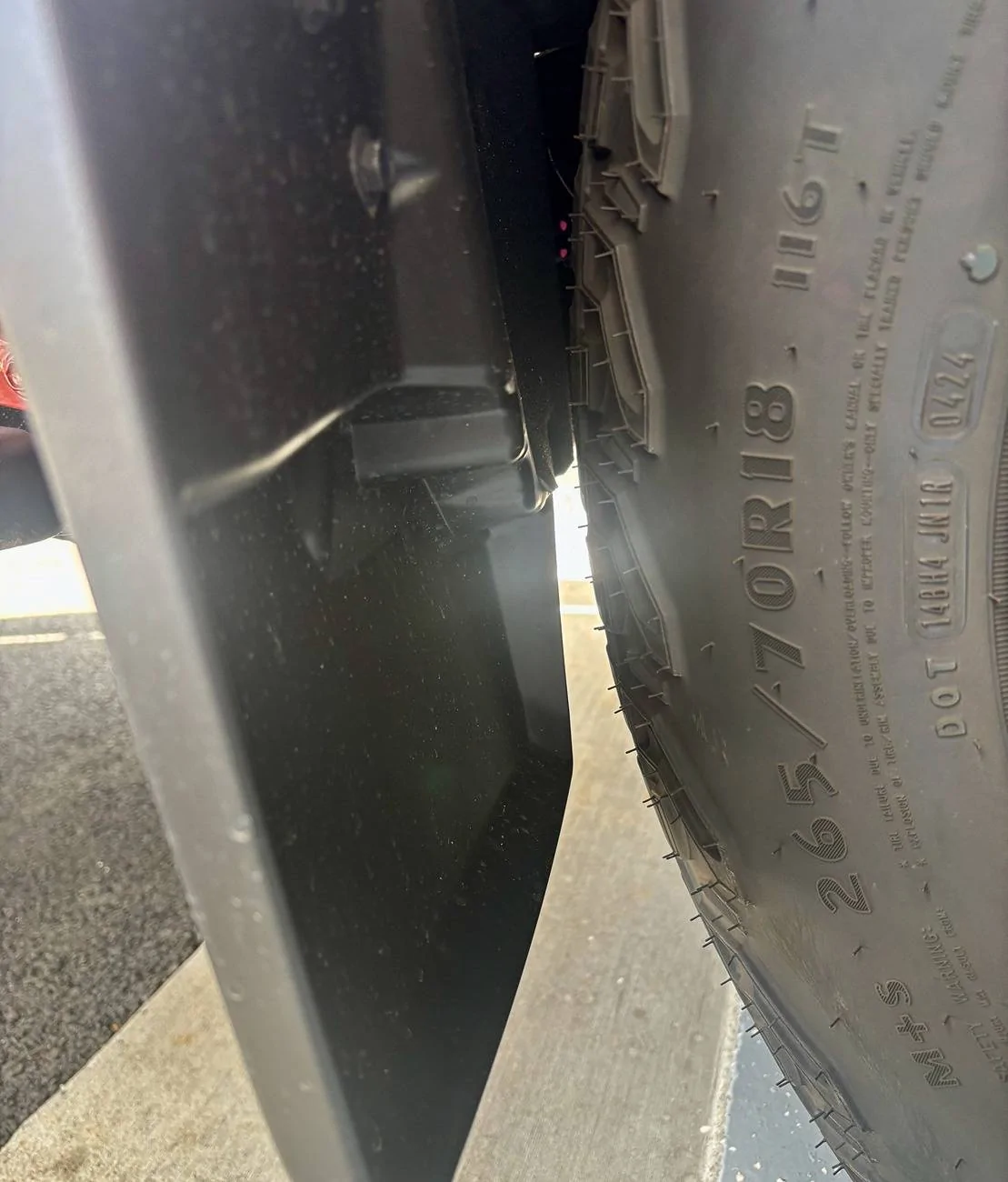 2024 Tacoma OEM mudflaps. Canada vs US. FullLock