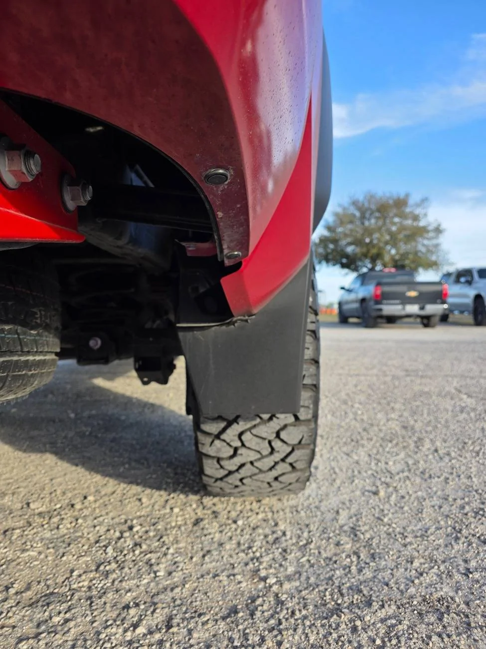 2024 Tacoma Tire Upgrade on TRD Off-Road Premium: BFG KO3 285/65R18 with white lettering 20250317_182056