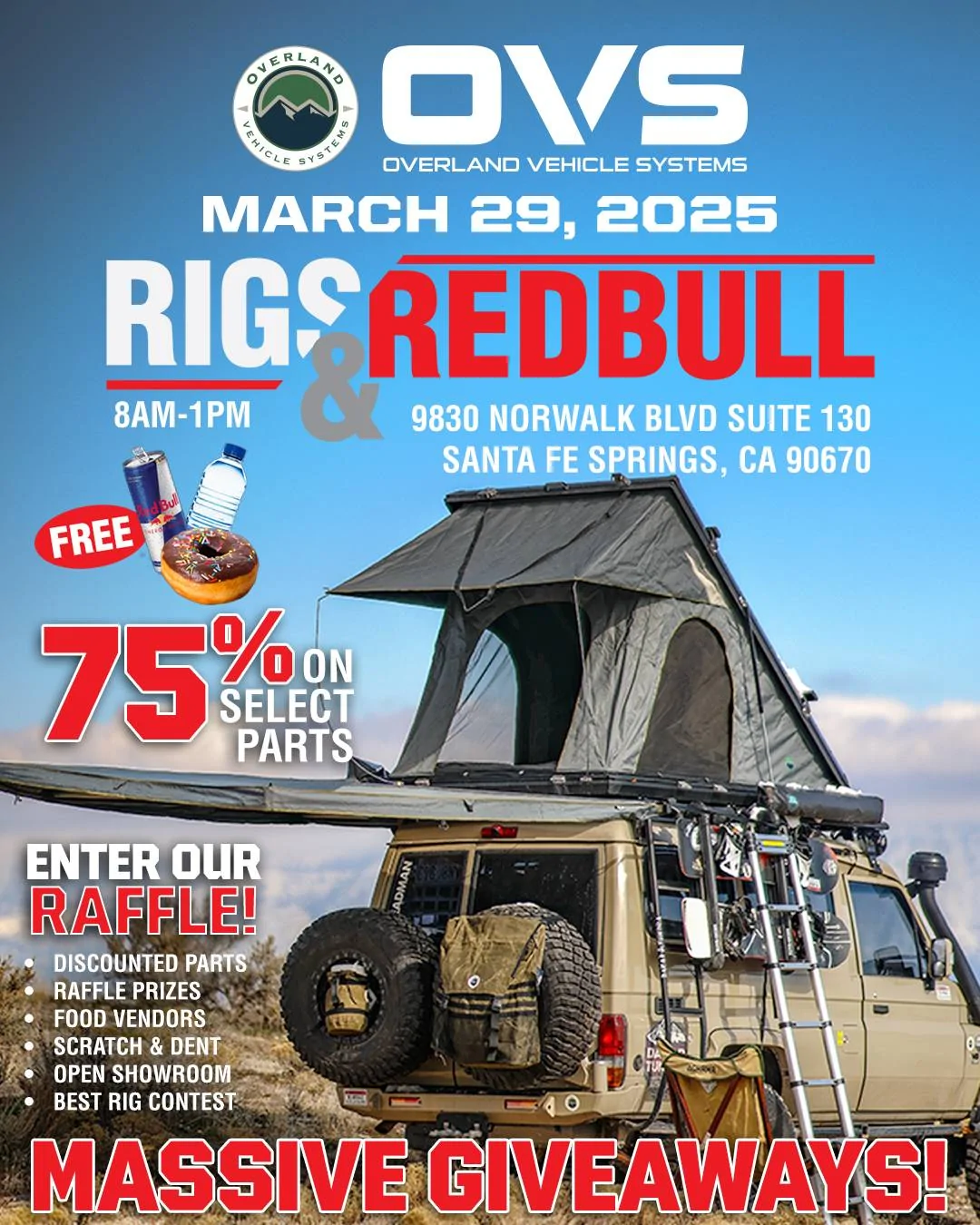 2024 Tacoma Rigs & Redbull - Santa fe Springs, CA RnR