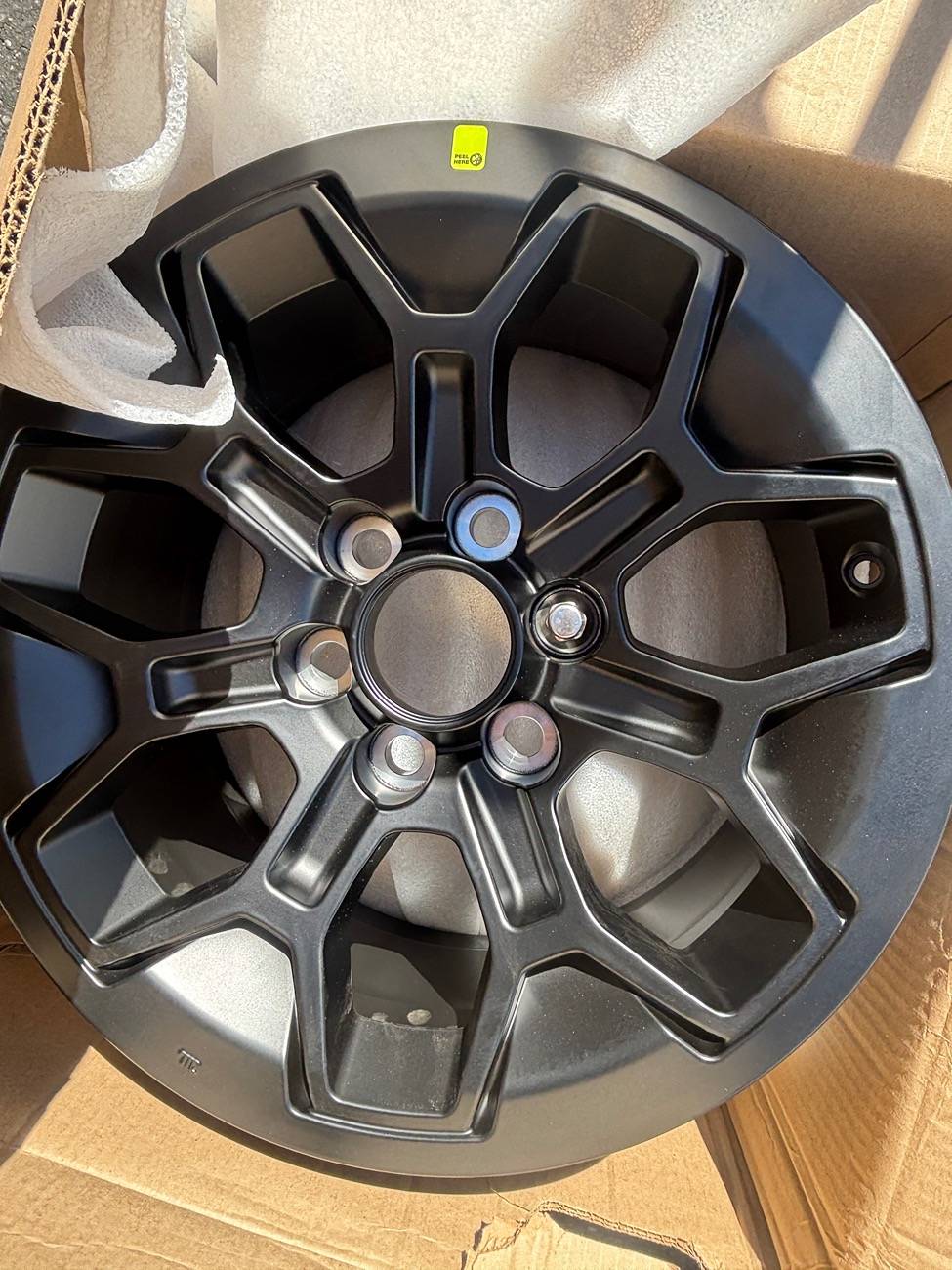2024 Tacoma Anyone know where to buy OEM TRD Pro wheels (in stock)? IMG_4831