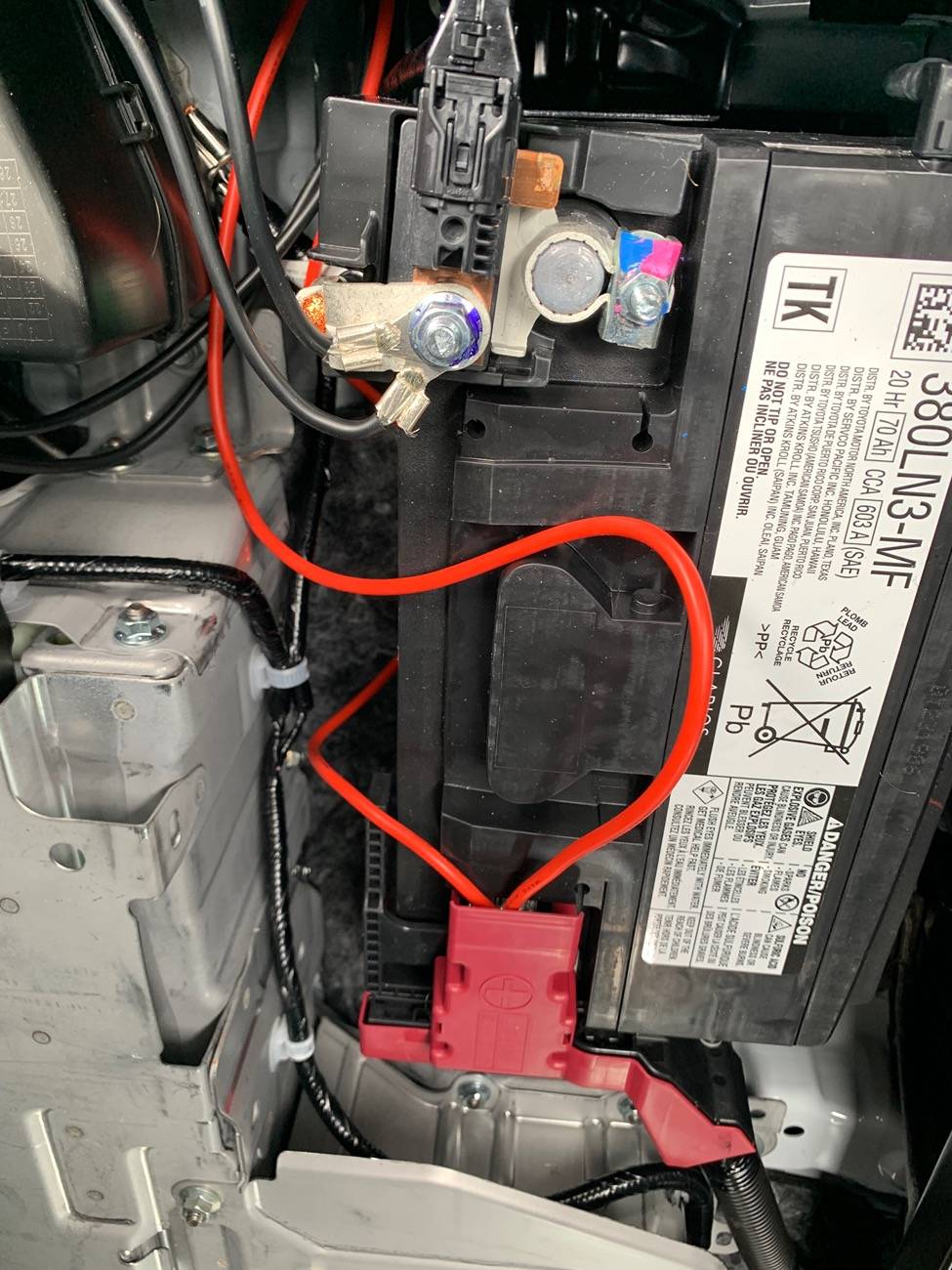 2024 Tacoma Air Compressor Installed IMG_9255