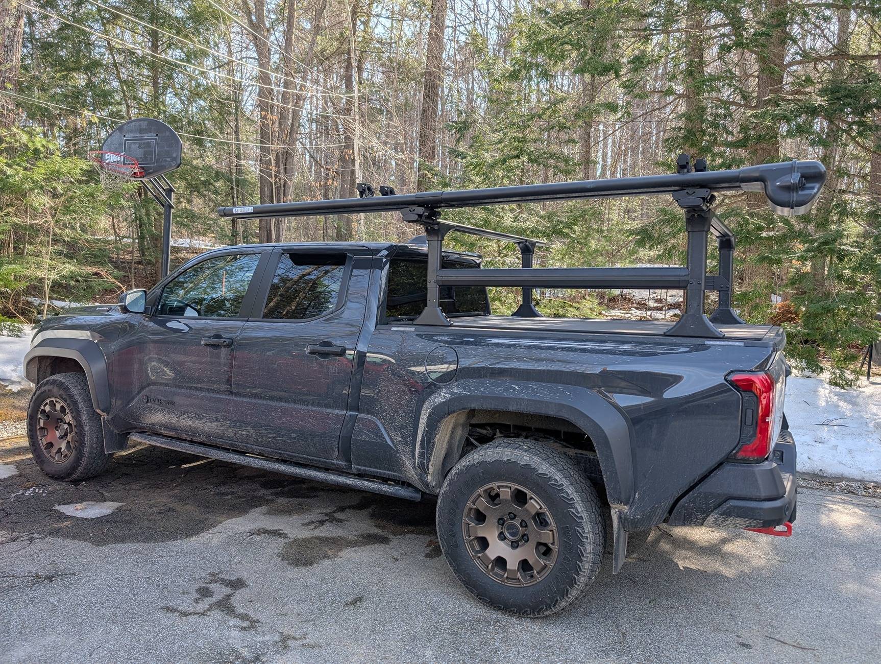 2024 Tacoma Roll up hard cover with T tracks that I can put bed drawers under? 1000001906