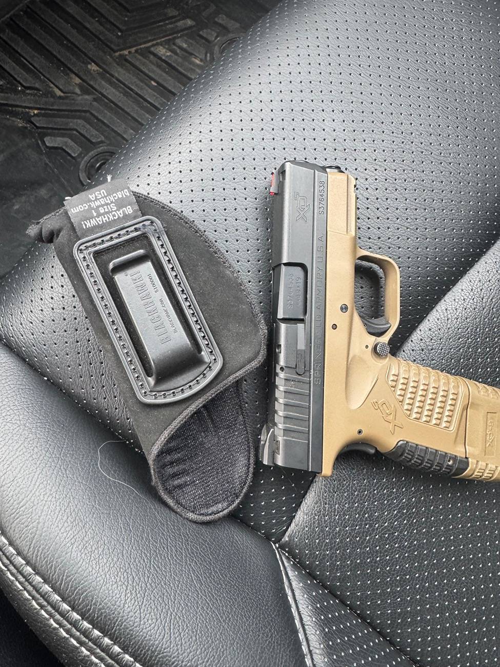 2024 Tacoma Center console or ? Gun Safe IMG_6133