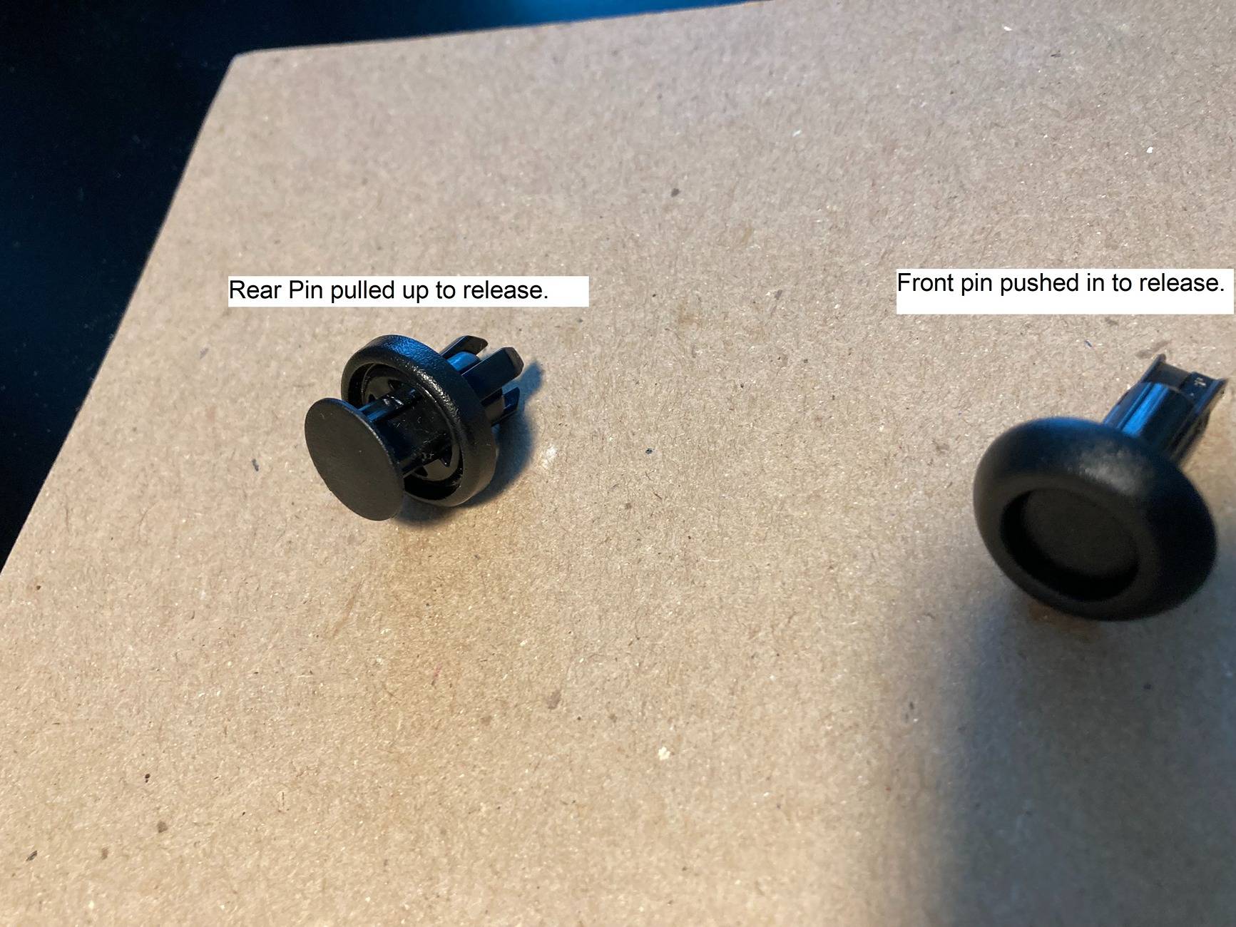 2024 Tacoma Anyone Rear Seat Delete yet? Here's my progress Pins