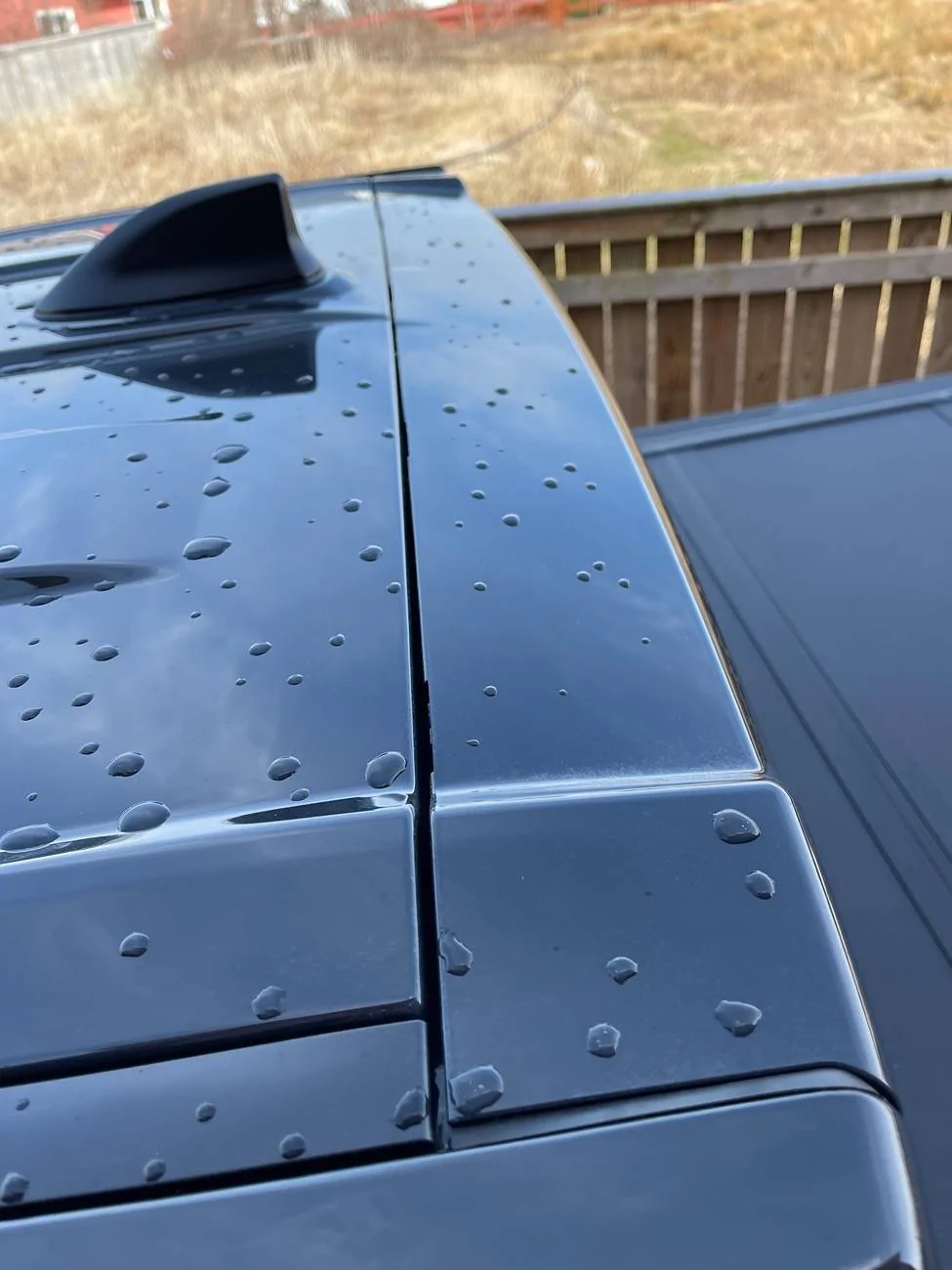 2024 Tacoma Rear cab spoiler gap IMG_9102