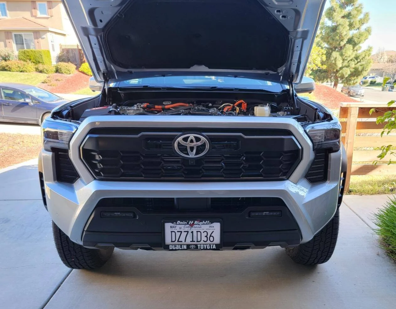 2024 Tacoma Rough Country Winch Mount + Badlands 12k (HF) install on a 4th Gen 2024 Tacoma Hybrid TRD Off-Road. Minimal trimming, huge PITA, but yessir! 1743359920551-gq