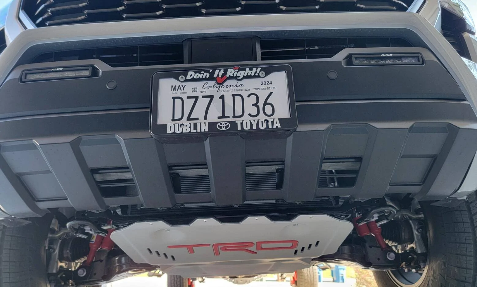 2024 Tacoma Rough Country Winch Mount + Badlands 12k (HF) install on a 4th Gen 2024 Tacoma Hybrid TRD Off-Road. Minimal trimming, huge PITA, but yessir! 1743360093234-9i