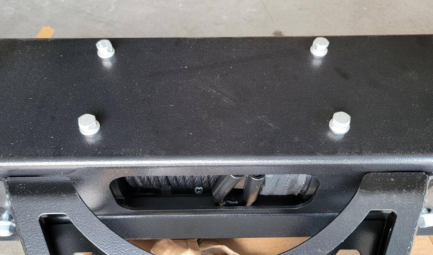 2024 Tacoma Rough Country Winch Mount + Badlands 12k (HF) install on a 4th Gen 2024 Tacoma Hybrid TRD Off-Road. Minimal trimming, huge PITA, but yessir! 1743360495329-je